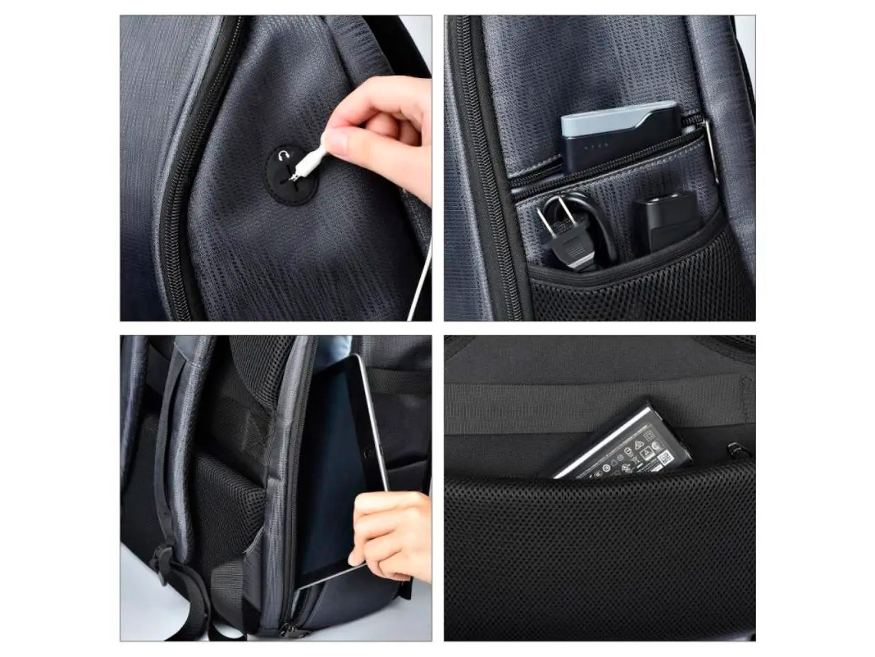 Наплічник STARTRC для квадрокоптера та комплектуючих (чорний) (світлина #7)