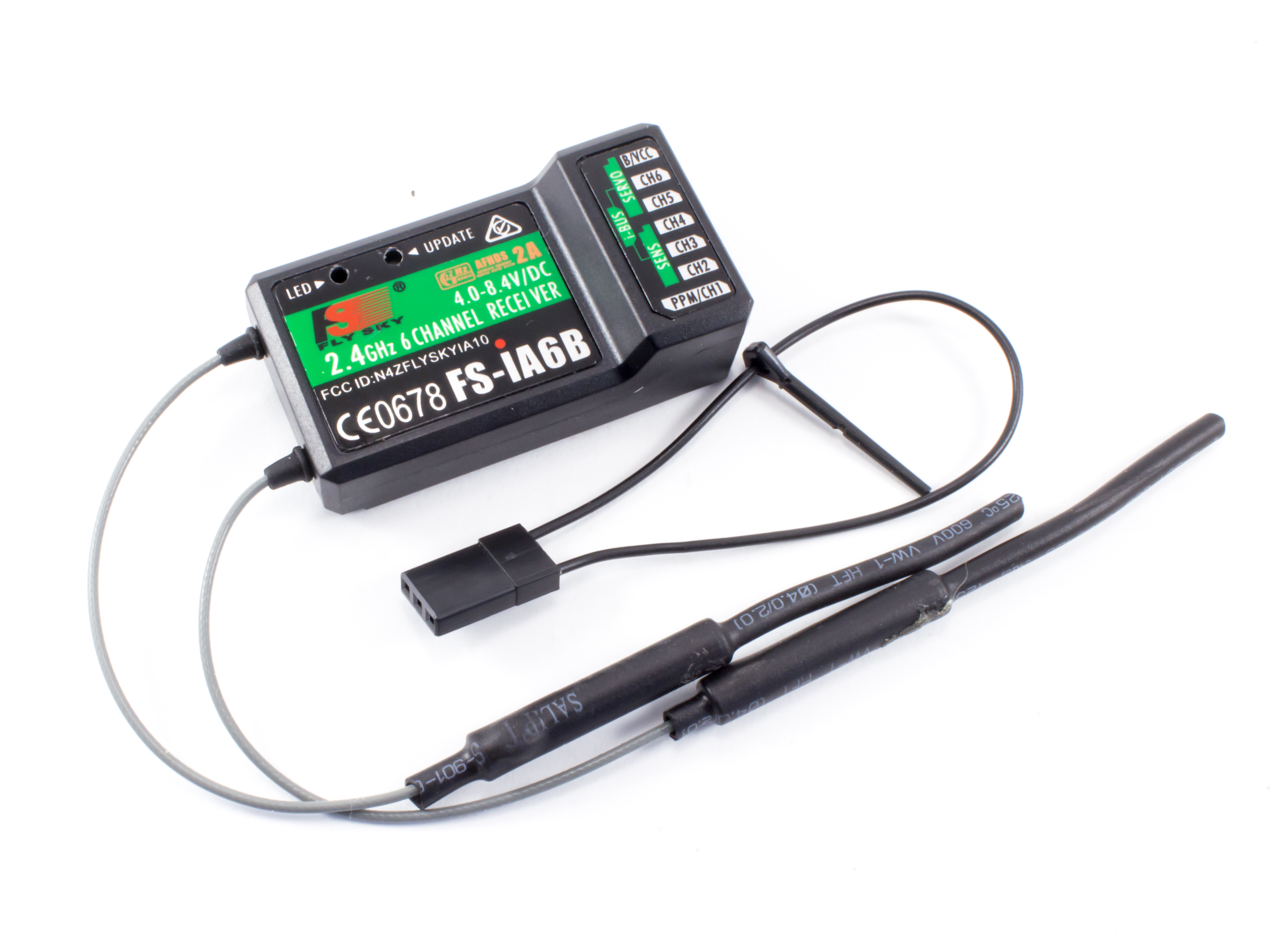 Радіоапаратура FlySky FS-I6X 10Ch (з приймачем FS-IA6B з телеметрією) (світлина #3)