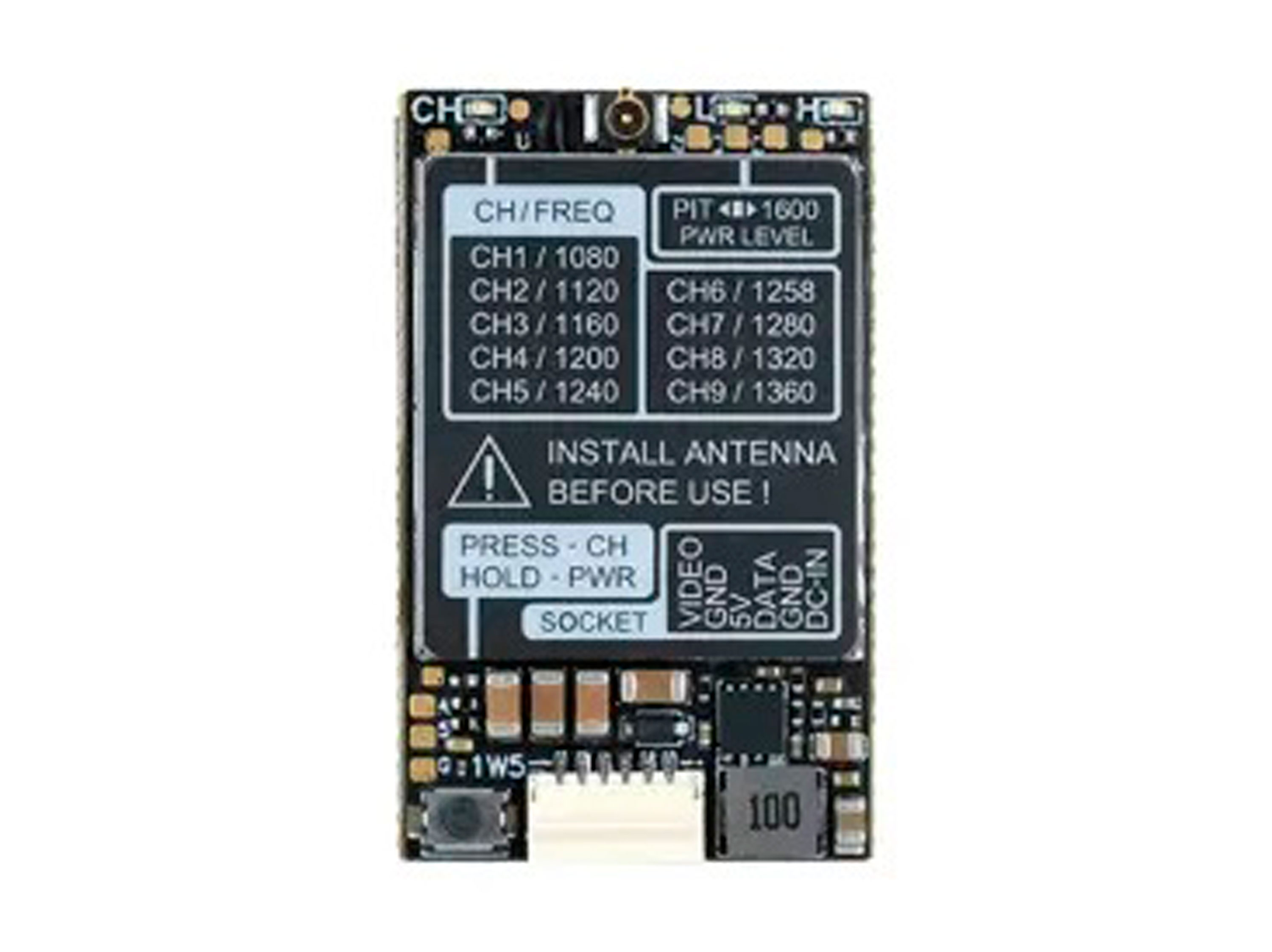 Відеоперадавач Hobbyporter 1.3GHz 1.6W 9Ch (світлина #1)