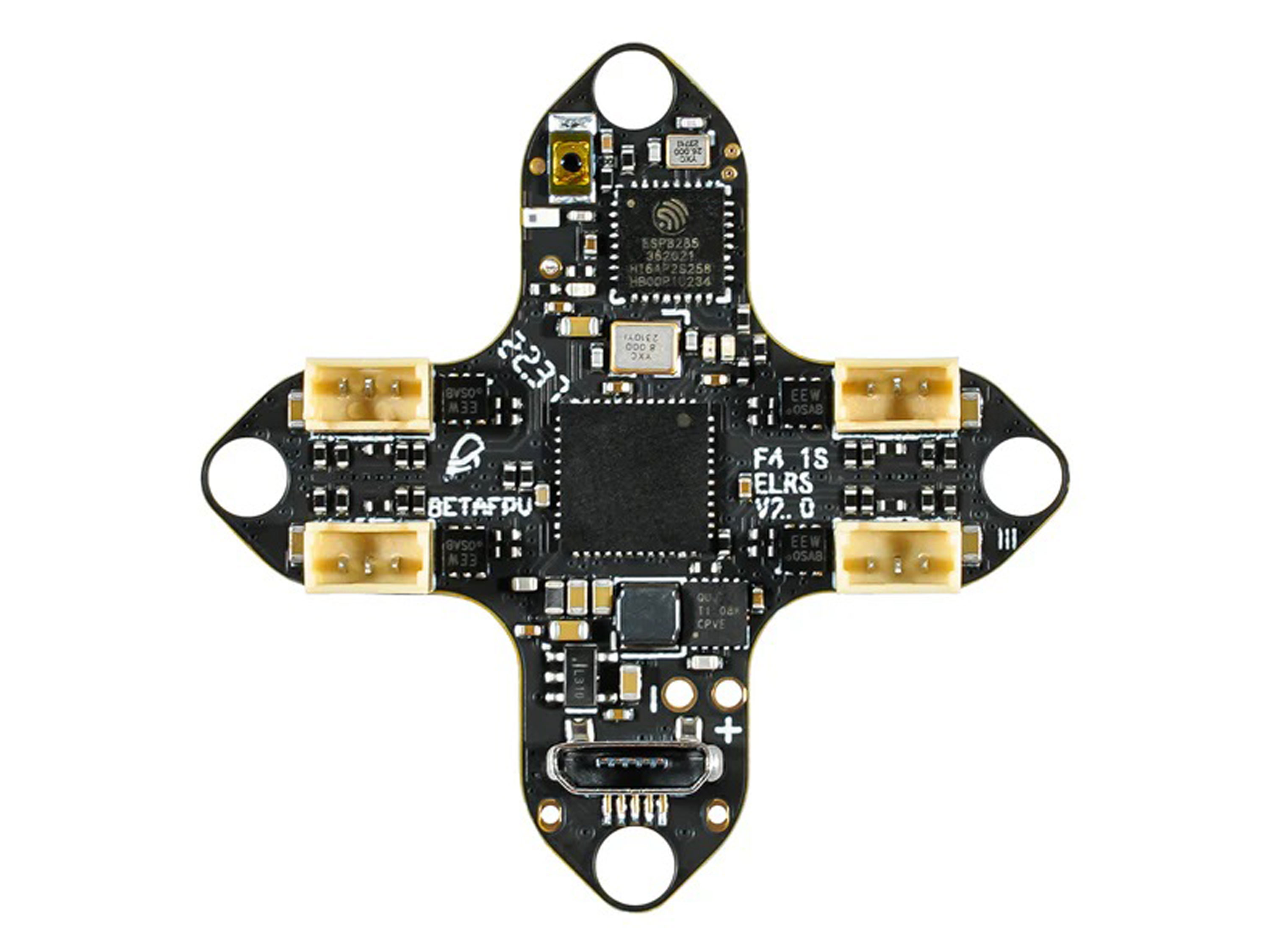 Польотний контролер BetaFPV F4 1S 5A AIO Classical (ELRS 2.4ГГц) (світлина #1)