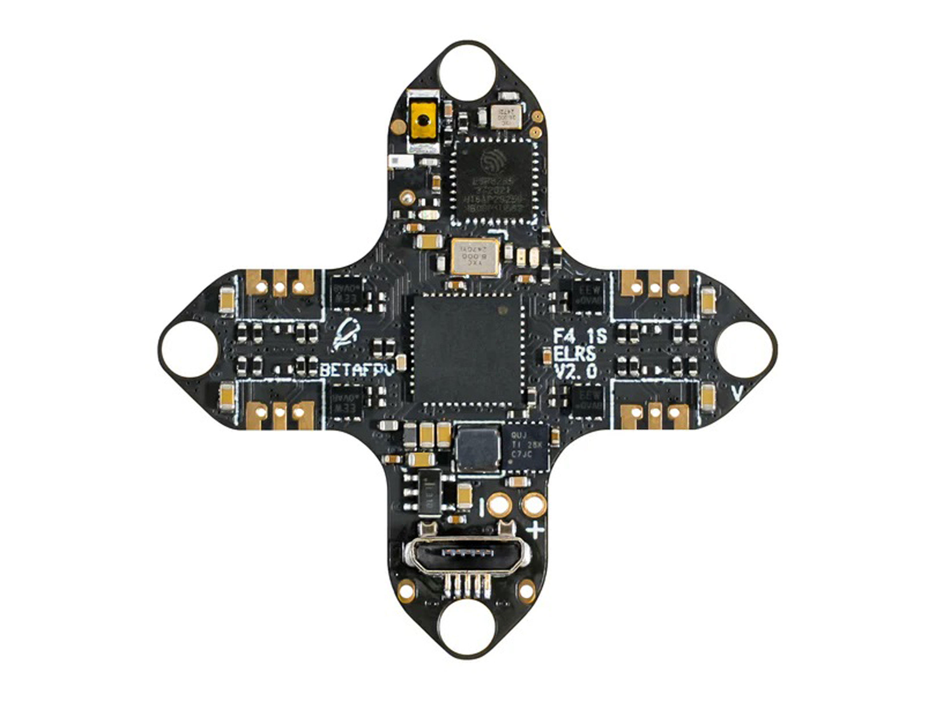 Польотний контролер BetaFPV F4 1S 5A AIO Light (ELRS 2.4ГГц) (світлина #2)