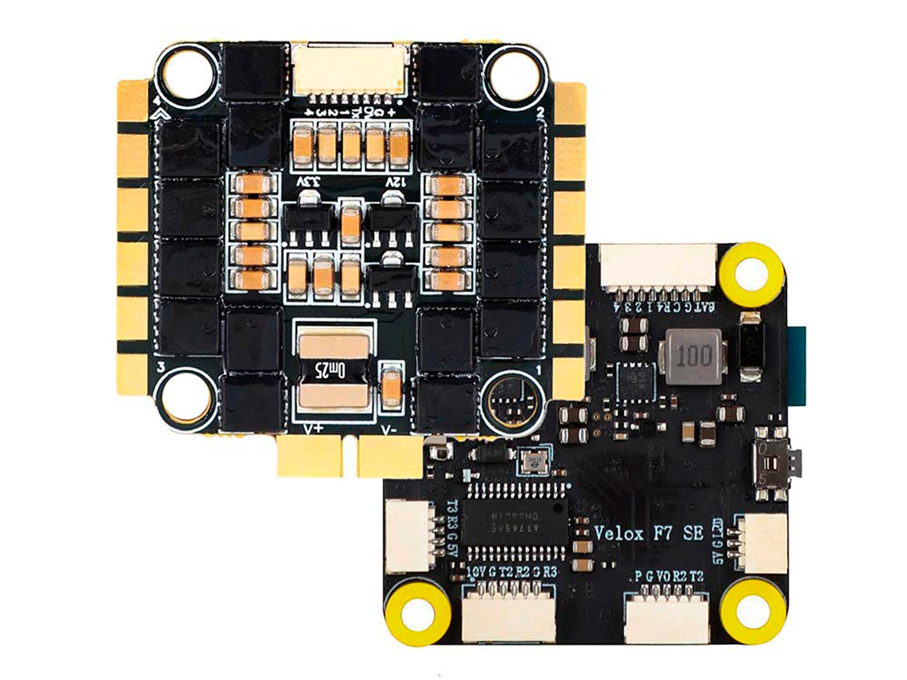 T-Motor Velox F722 SE (польотний контролер F7 + регулятор 4в1 V50A) (світлина #5)