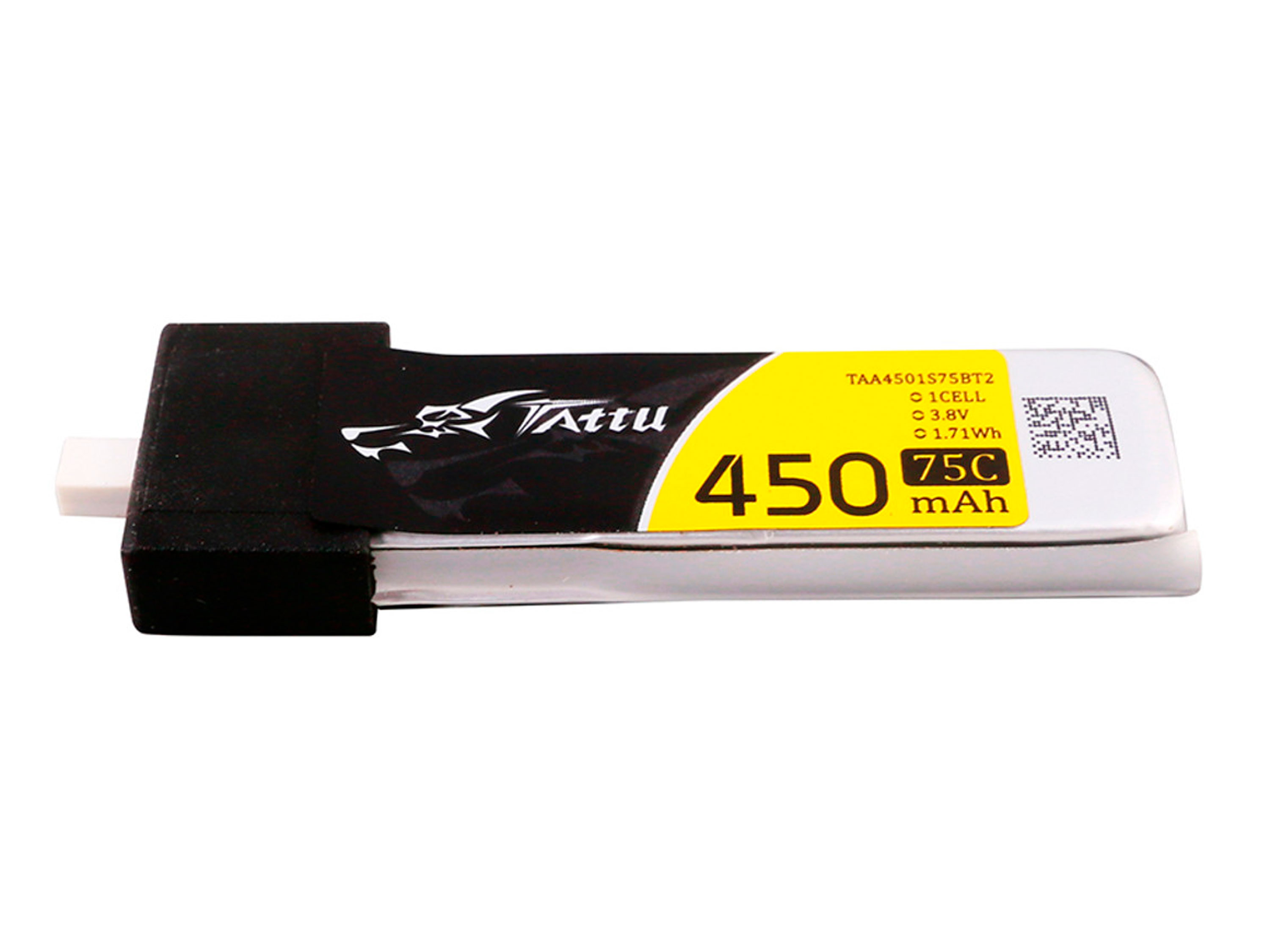 Акумулятор Gens-Ace TATTU HV 450mAh 1S 75C (світлина #2)