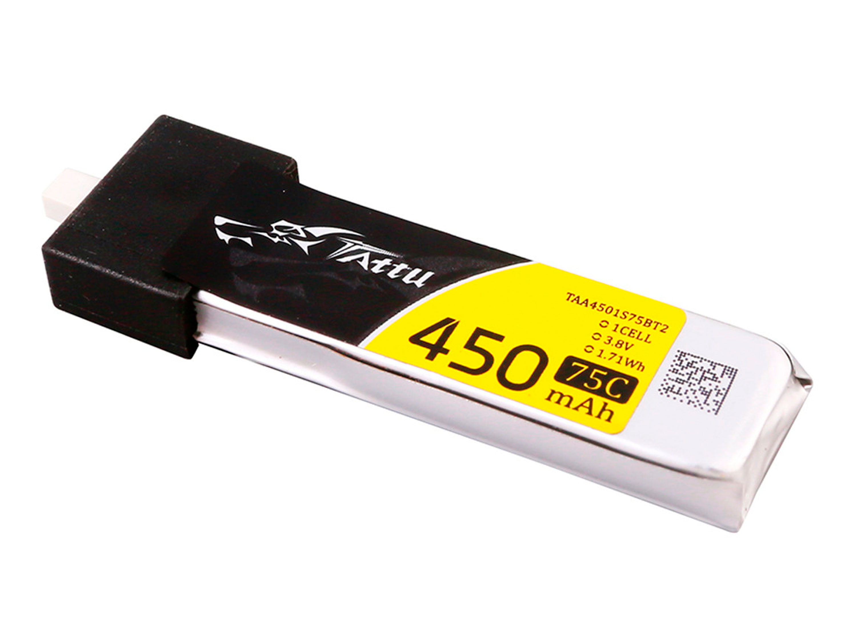 Акумулятор Gens-Ace TATTU HV 450mAh 1S 75C (світлина #3)