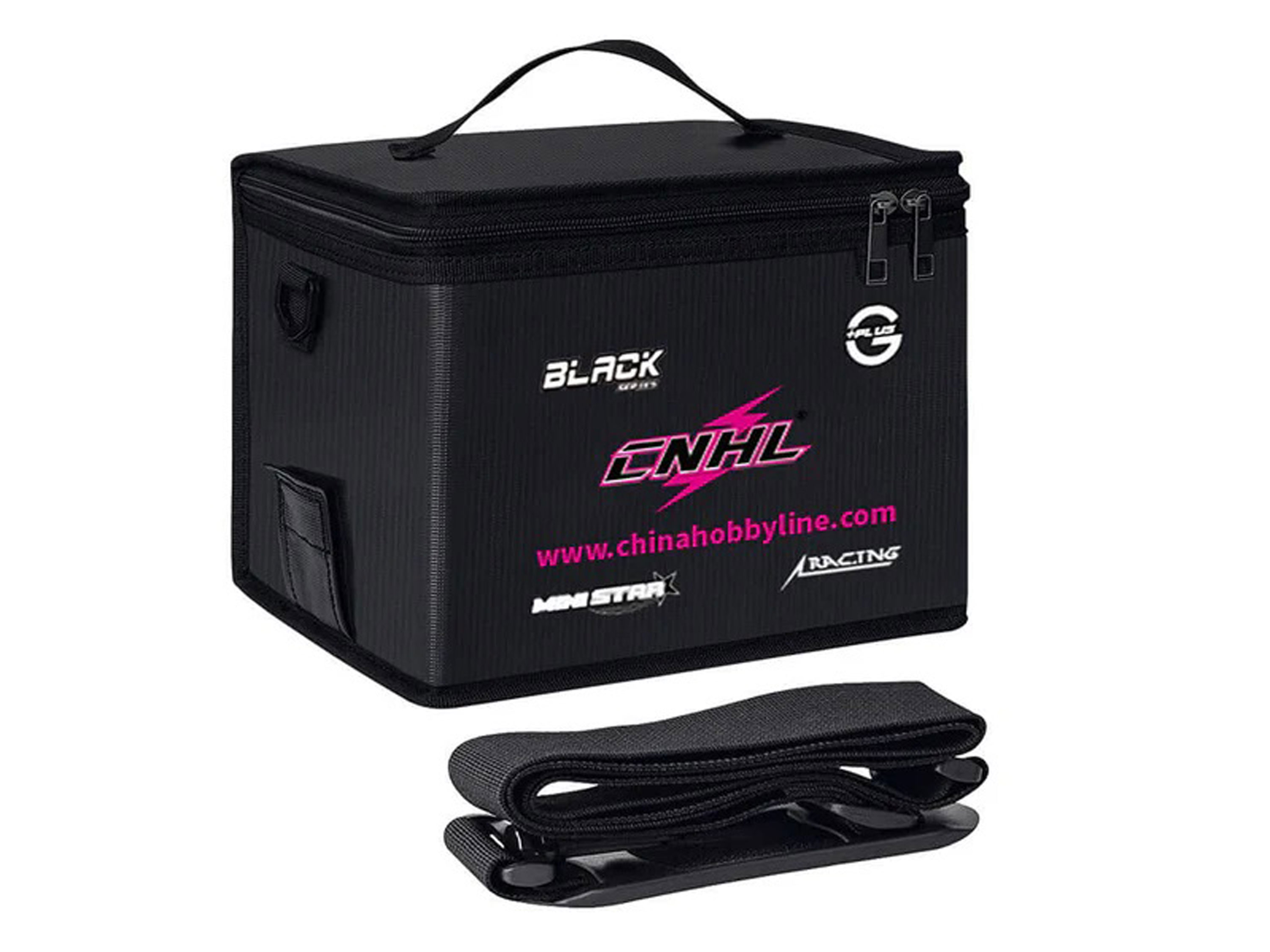 Протипожежна сумка CNHL для LiPo акумуляторів (чорна) (світлина #5)