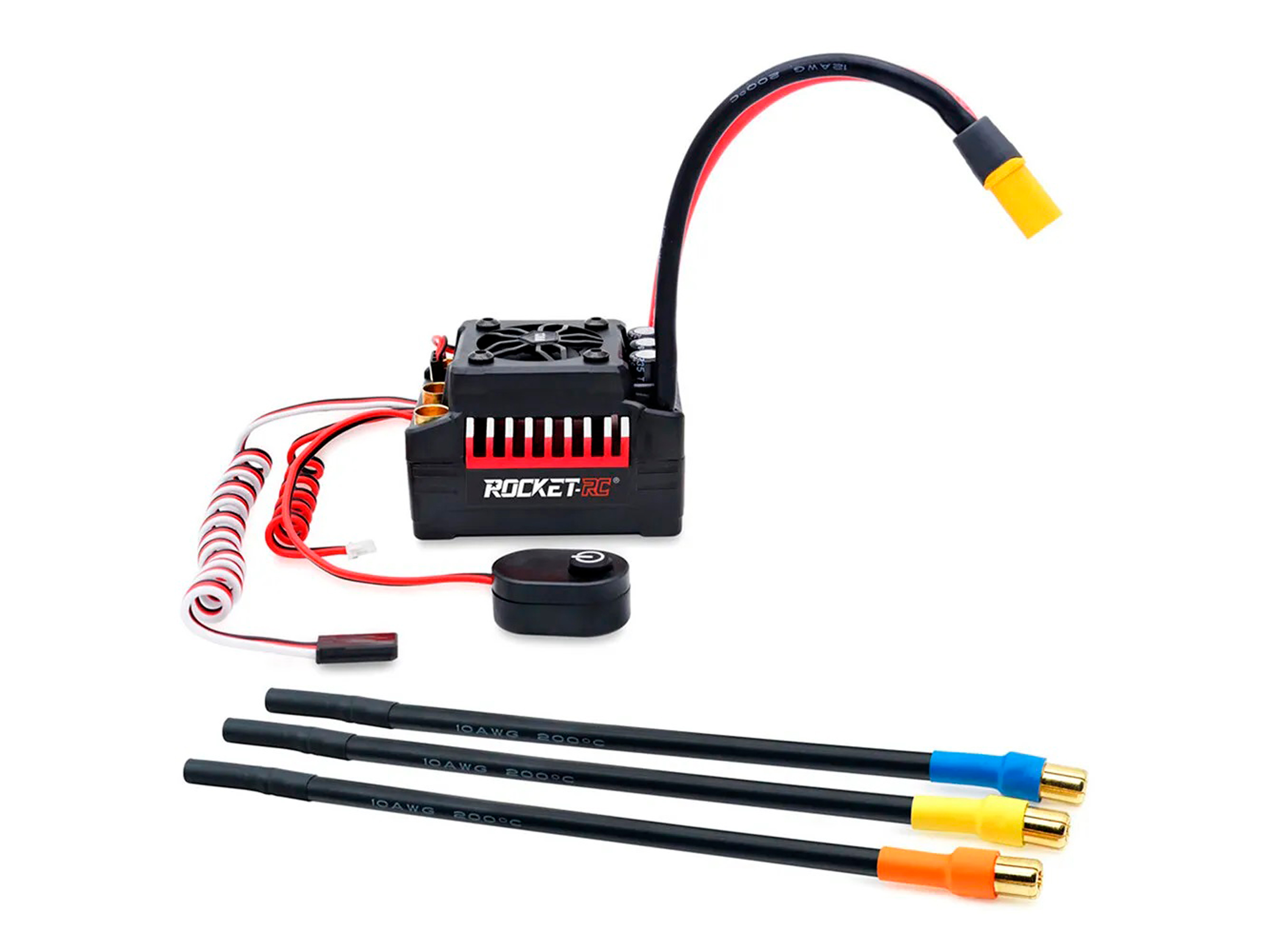 Регулятор безколекторний Surpass Hobby Rocket V2 Supersonic 160A (XT90 x2) (світлина #7)