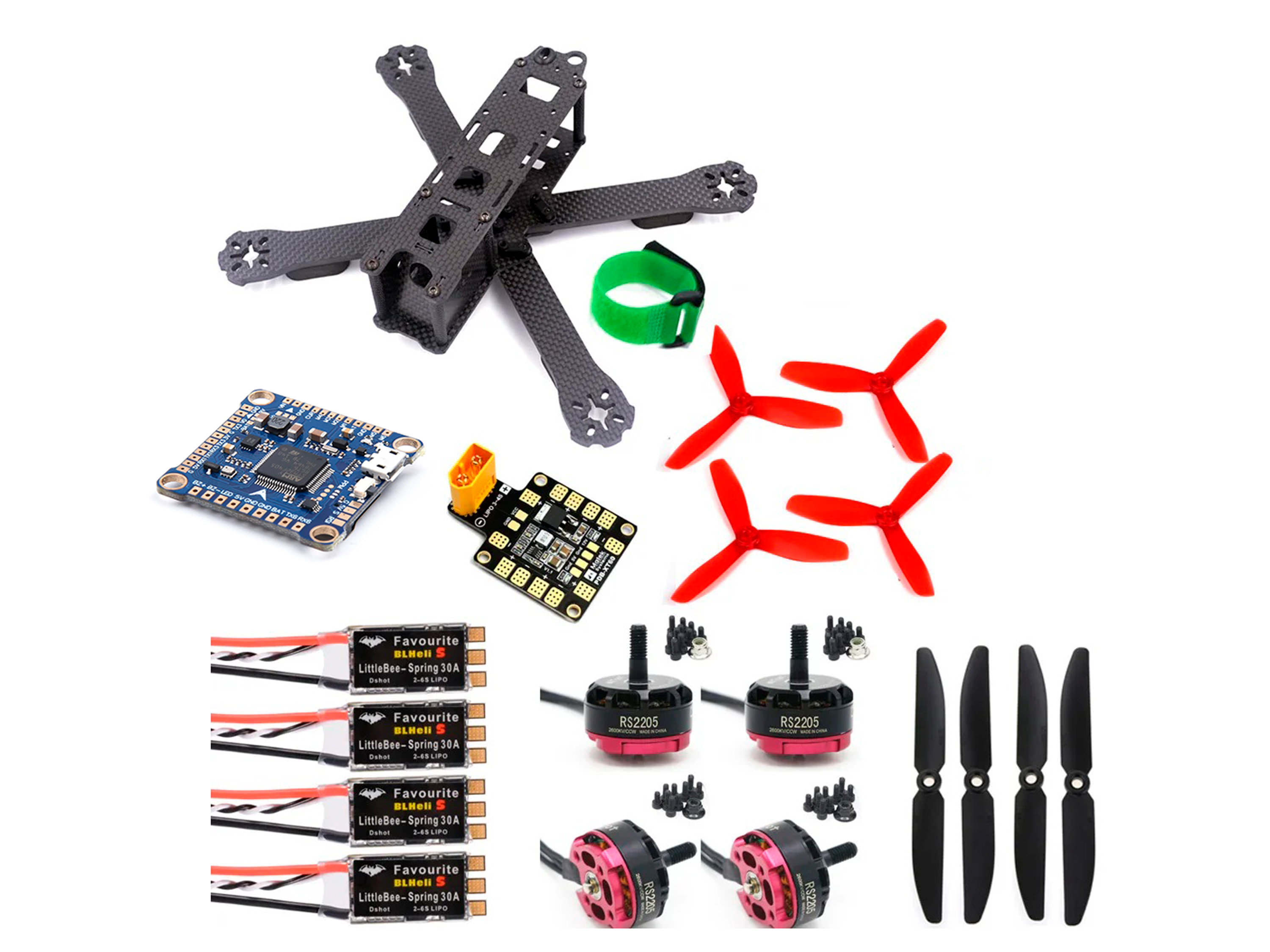 Набір гоночного квадрокоптера QAV-R 5