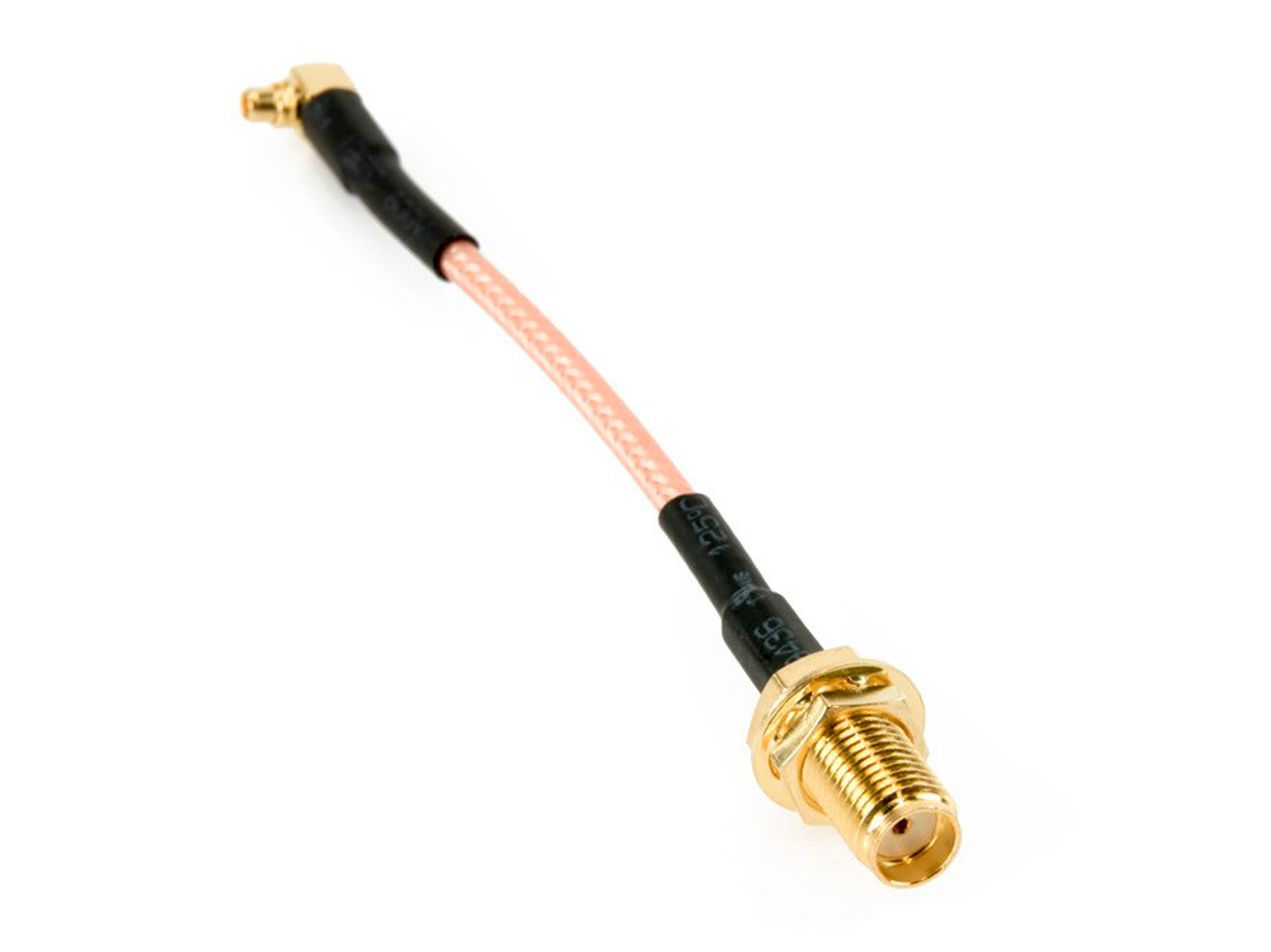 Подовжувач антени з MMCX (кутовий) на SMA (Female) 80мм (світлина #1)