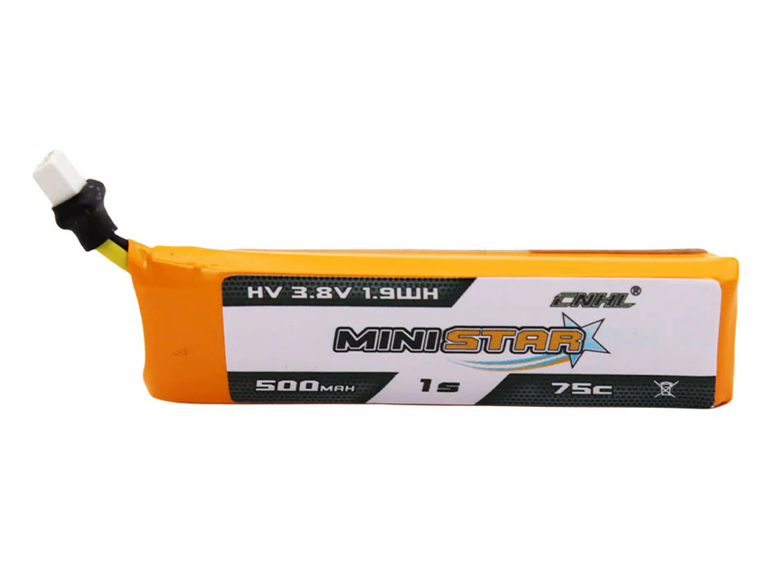 Акумулятор CNHL MiniStar HV 500mAh 1S 75C (BT2.0) (світлина #1)