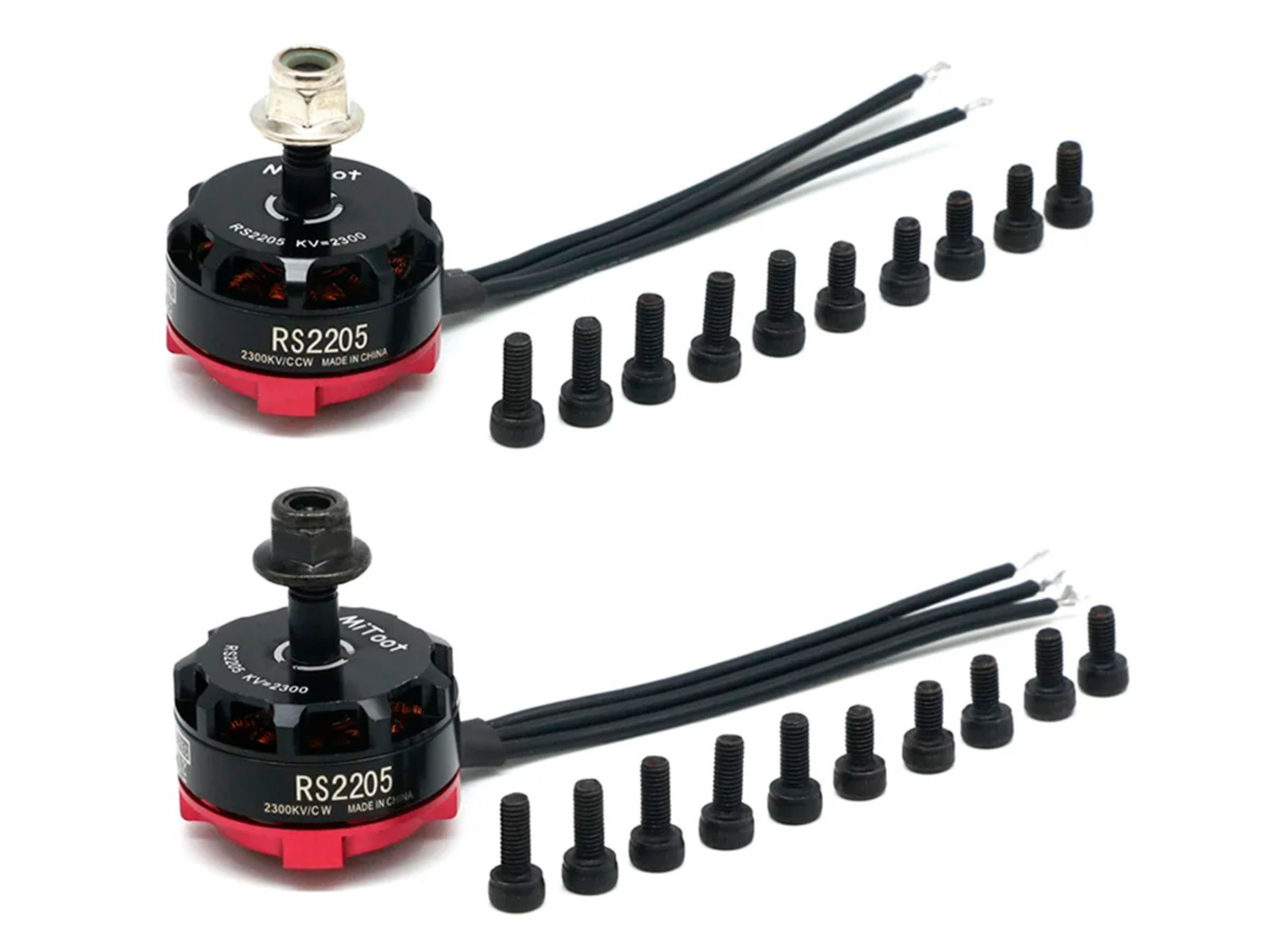 Пара безколекторних двигунів MiToot RS2205-2300kv (CW+CCW) (світлина #3)