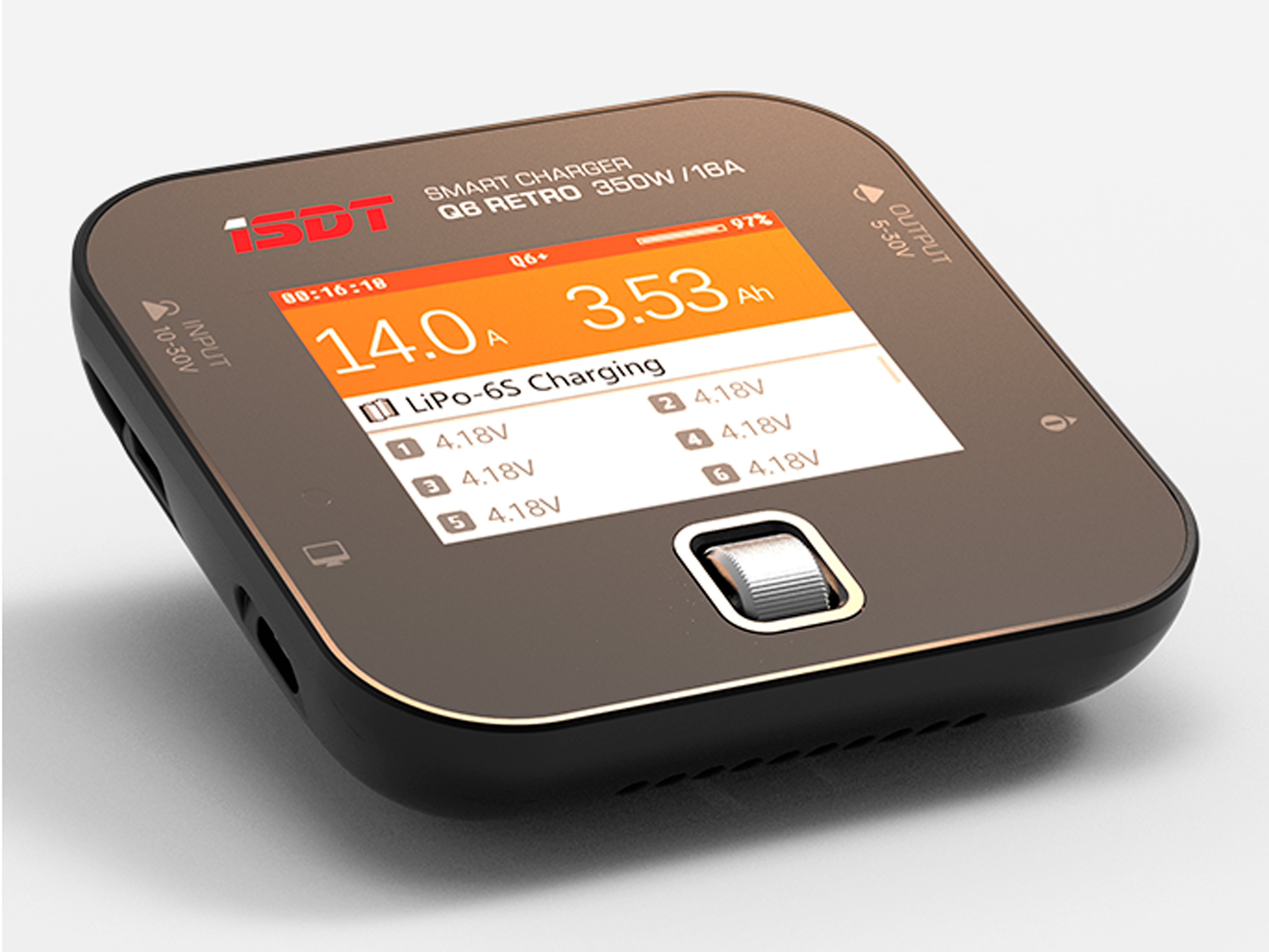 Зарядний пристрій iSDT Q6 Retro 350W 16A (світлина #2)