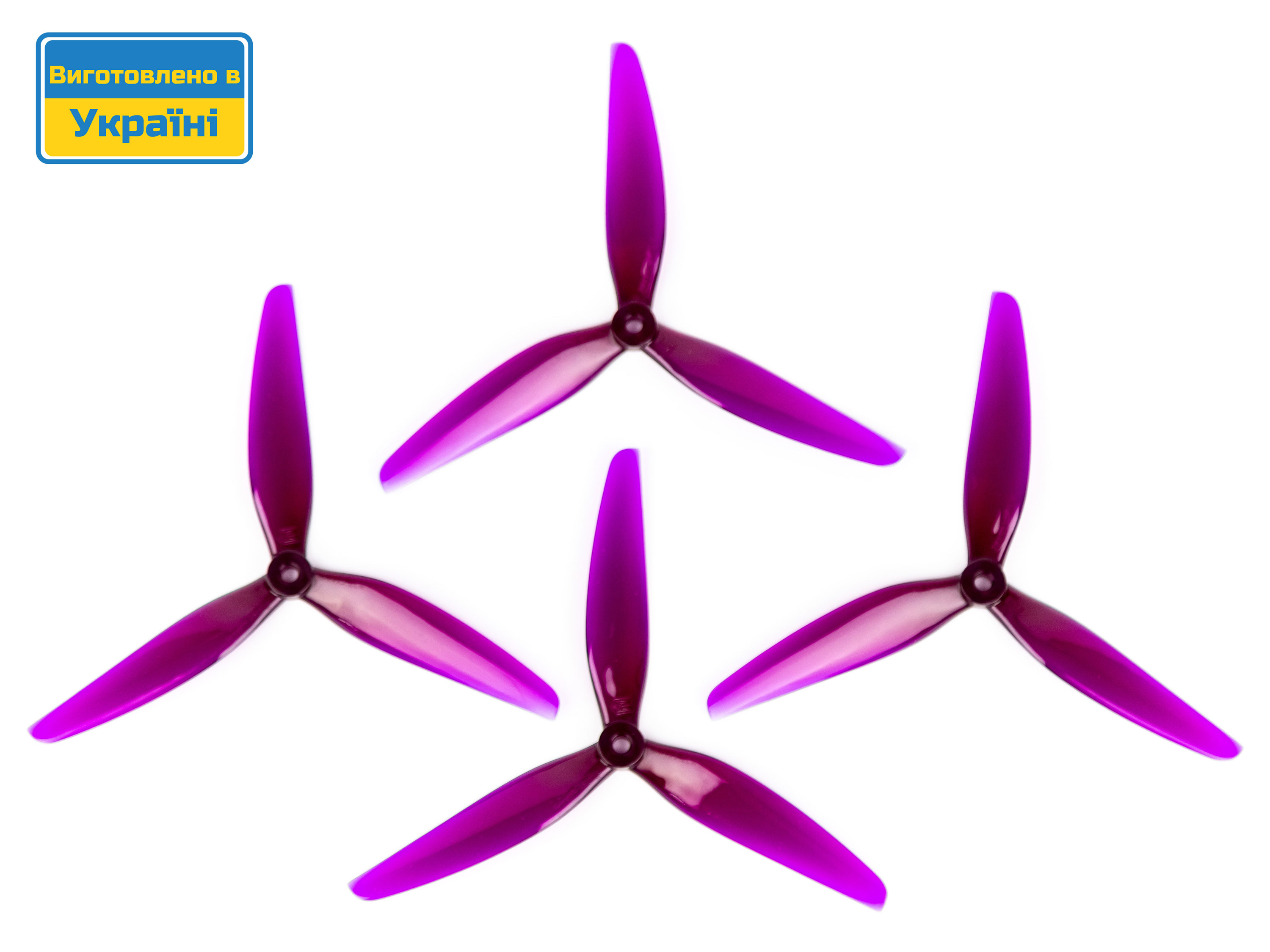 Комплект пропелерів Saber Prop 7040-3 (CW+CWW) (світлина #1)