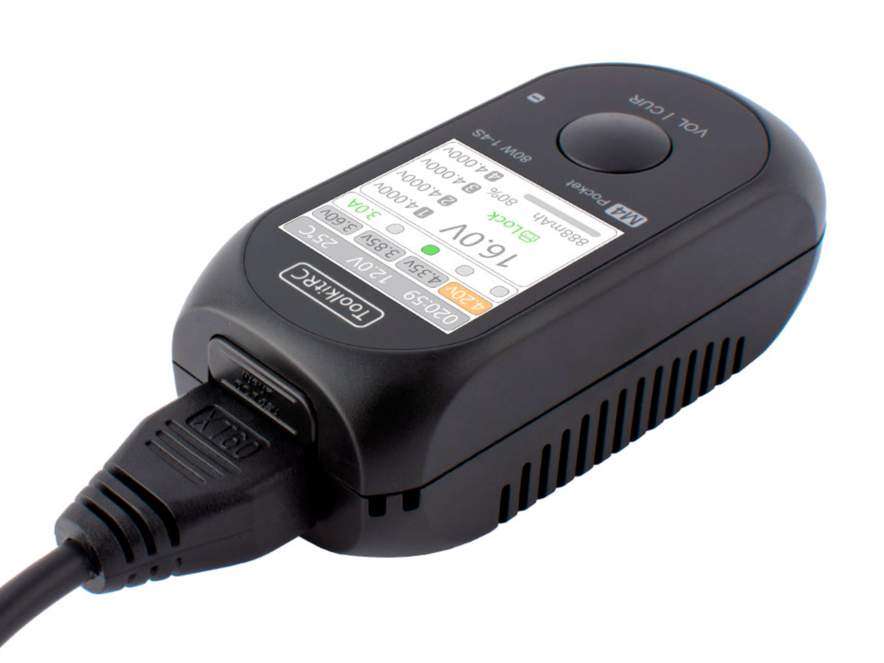 Зарядний пристрій ToolkitRC M4 Pocket 80W 5A (XT30/XT60) (світлина #5)