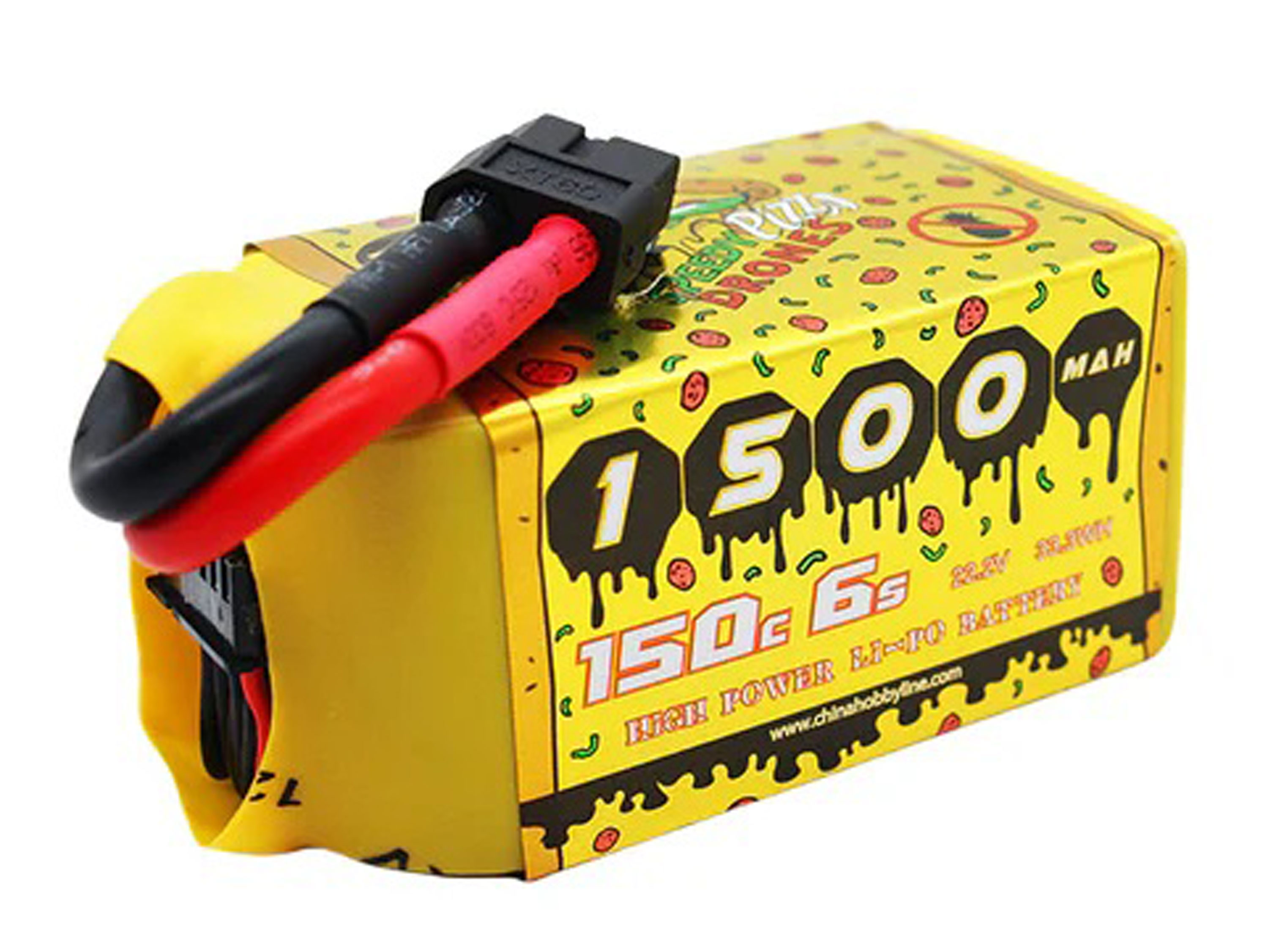 Акумулятор CNHL 1500mAh 6S 150C (Speedy Pizza Drones) (світлина #2)