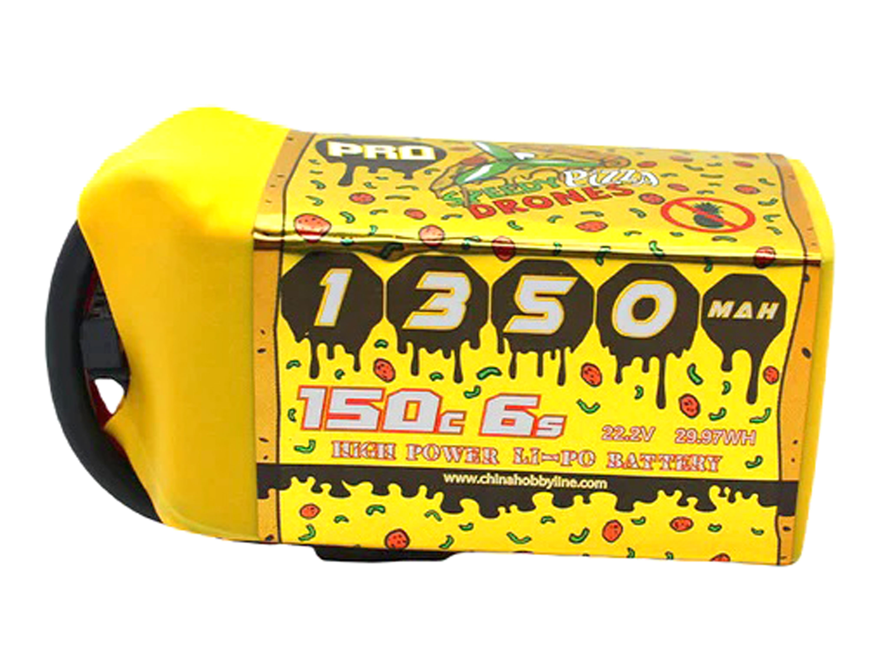 Акумулятор CNHL 1350mAh 6S 150C (Speedy Pizza Drones) (світлина #1)