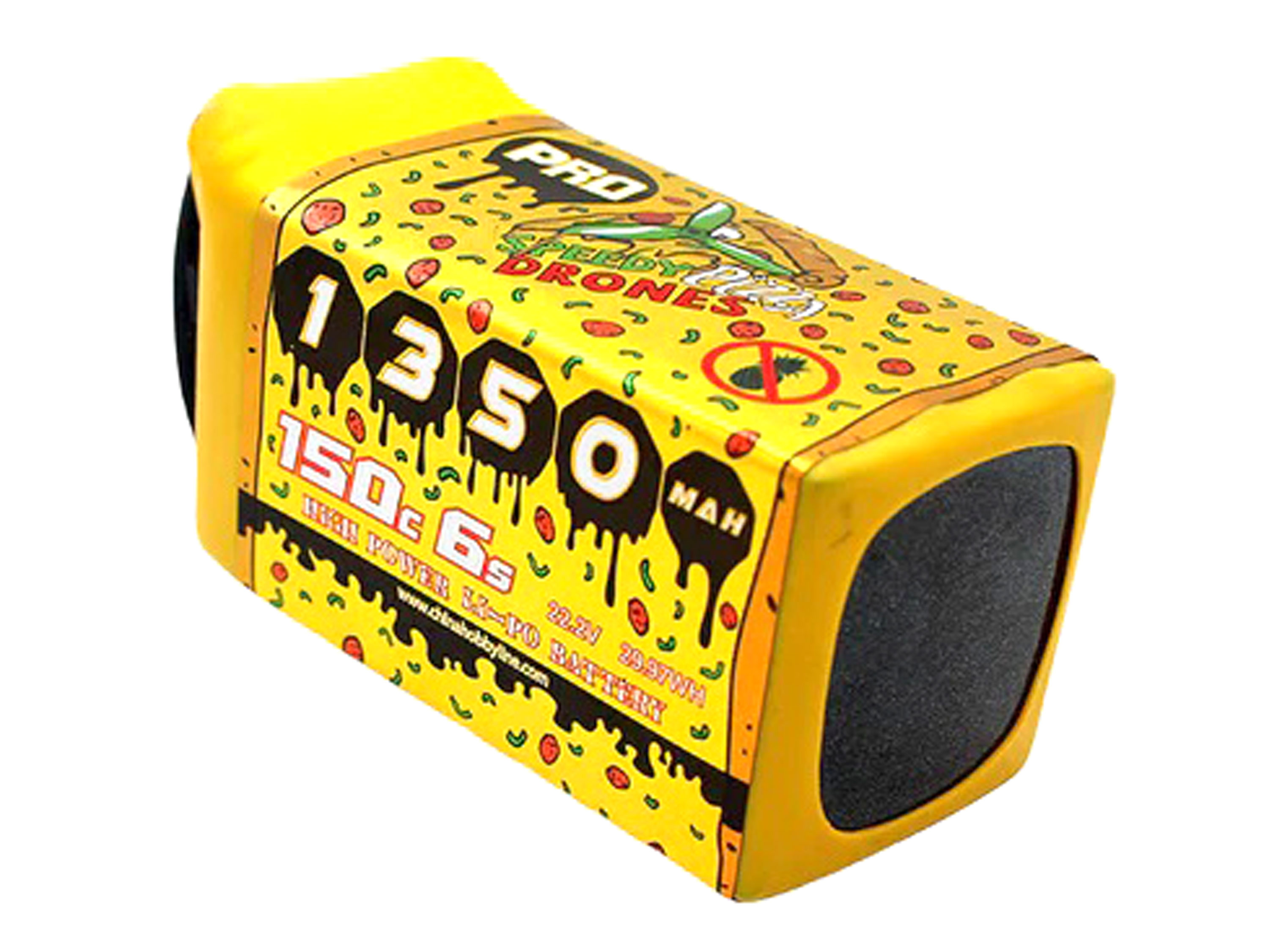 Акумулятор CNHL 1350mAh 6S 150C (Speedy Pizza Drones) (світлина #3)