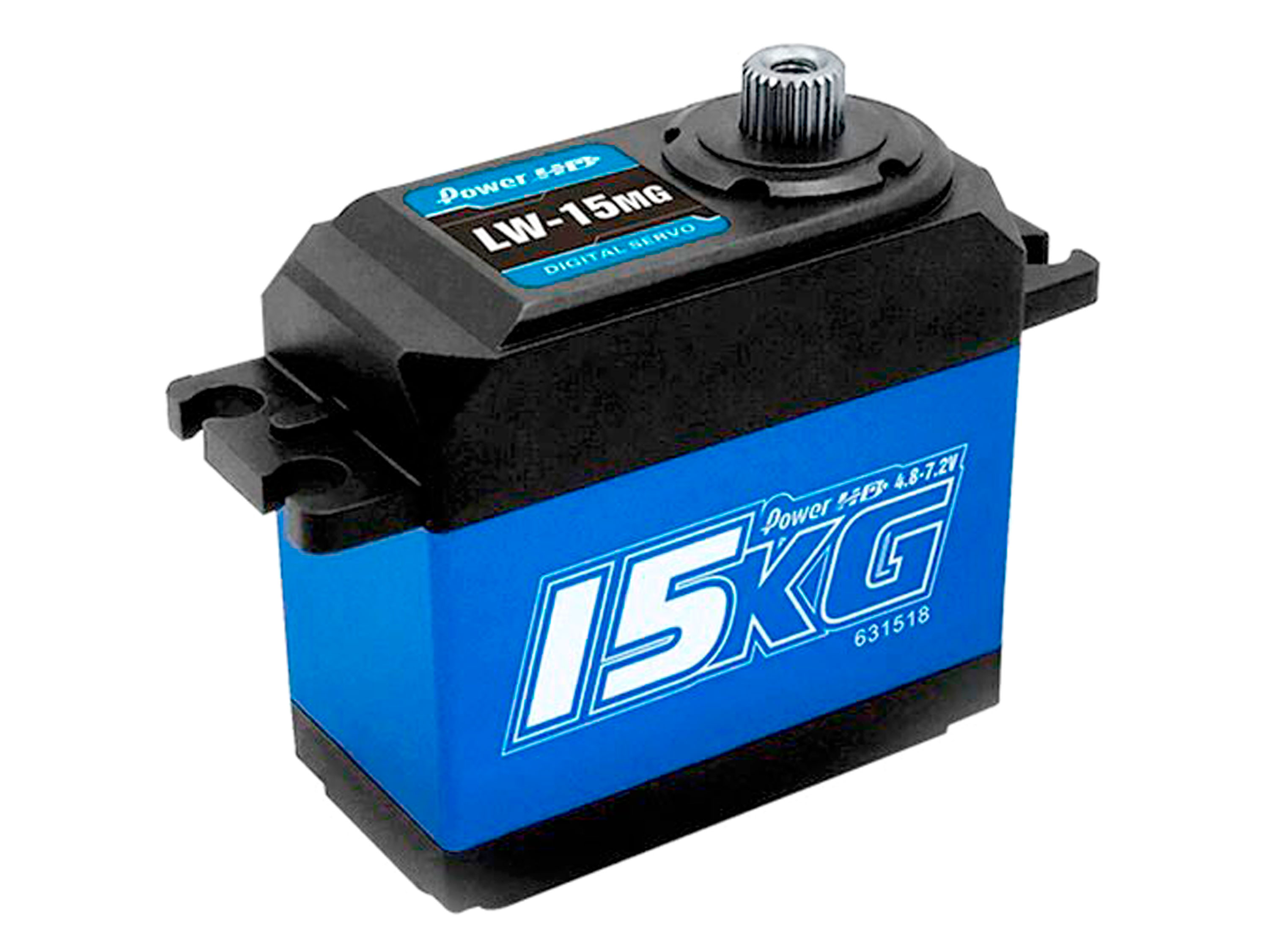 Сервомеханізм цифровий Power HD LW-15MG 62g/10kg/0.15sec (4.8В) (світлина #1)