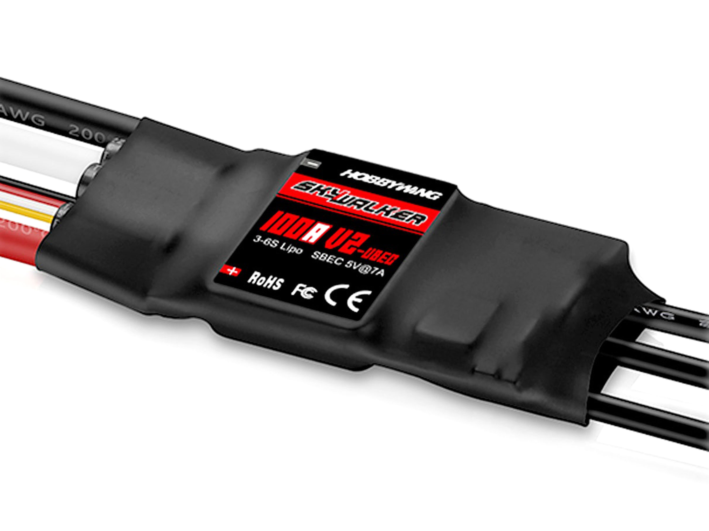 Регулятор безколекторний Hobbywing SkyWalker V2 100A (світлина #1)