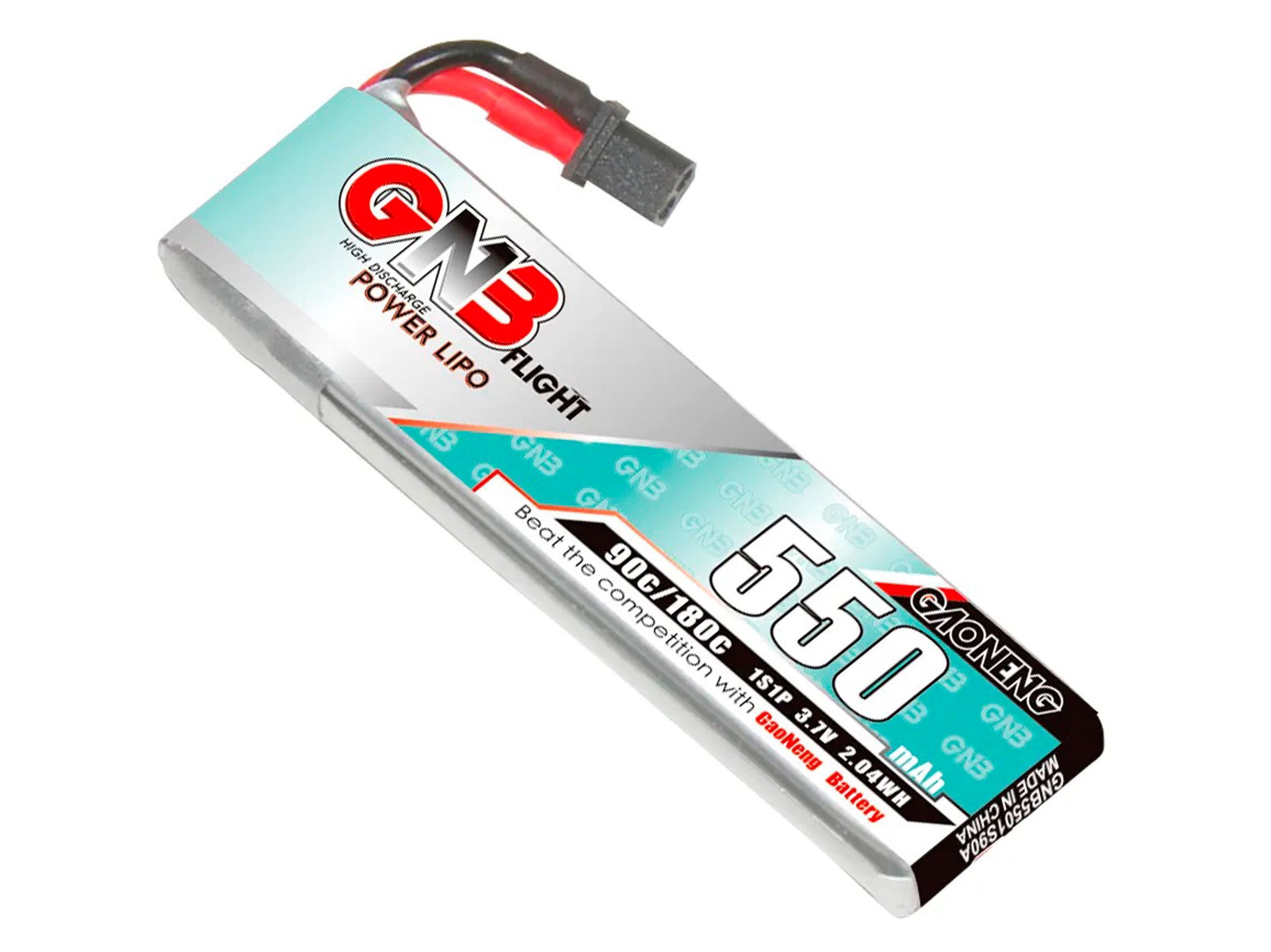 Акумулятор Gaoneng GNB A30 550mAh 1S 90C (з дротом) (світлина #1)