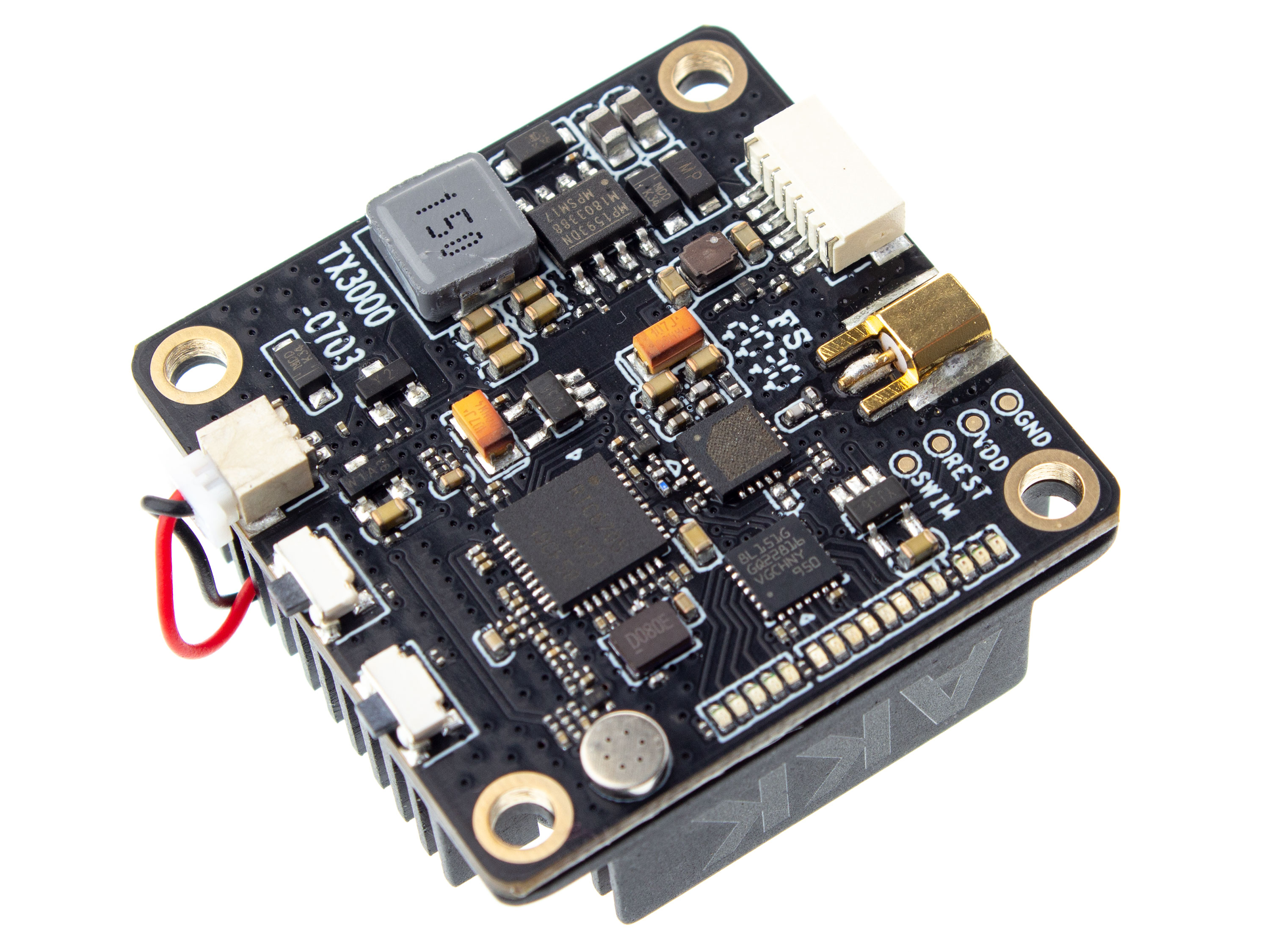 Відеопередавач AKK Ultra Long Range AC 4.9-5.8GHz 3W (80Ch) (світлина #3)