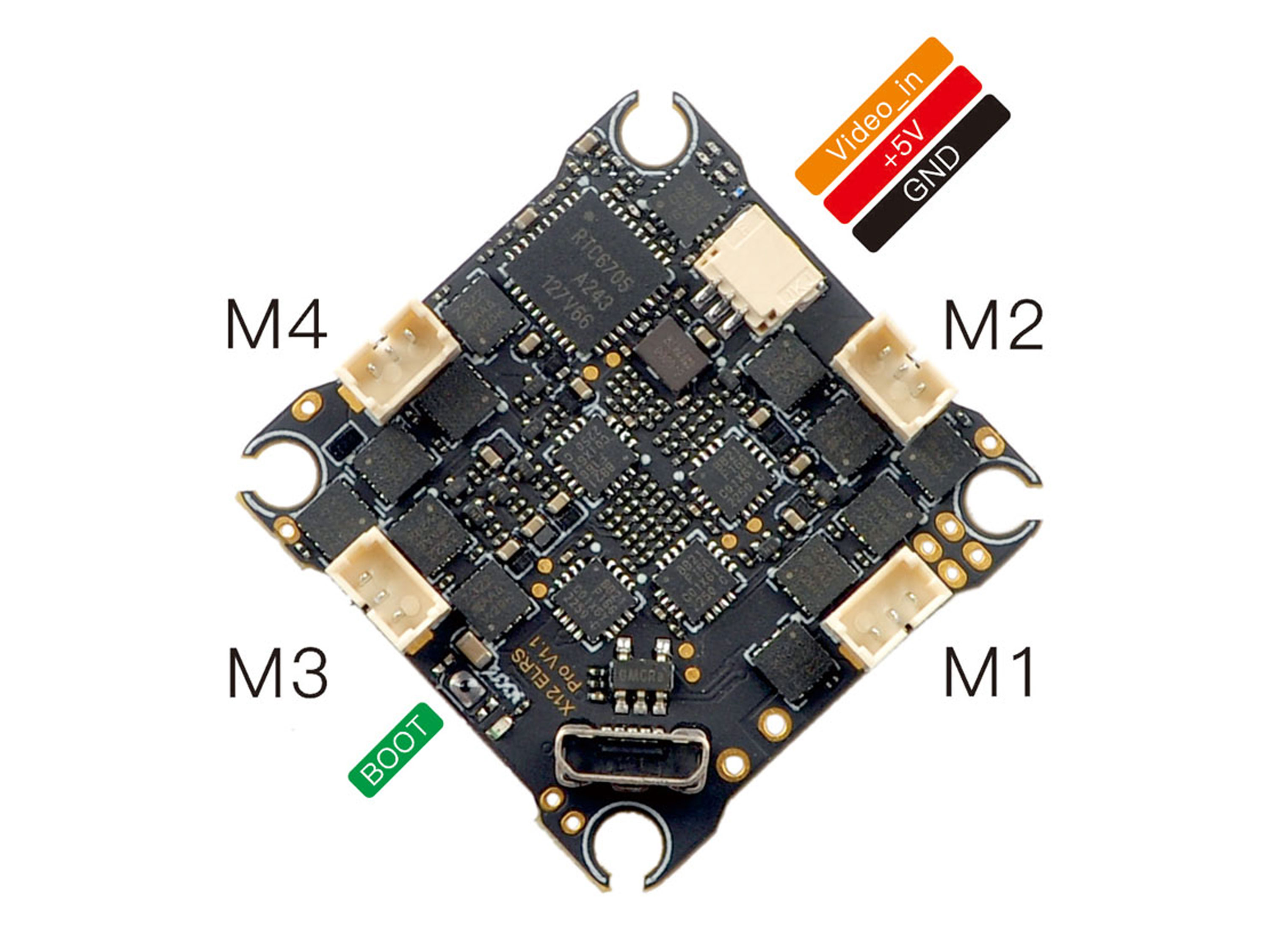 Квадрокоптер Happymodel Mobula8 UART Whoop 2S (ELRS 2.4ГГц) (світлина #4)