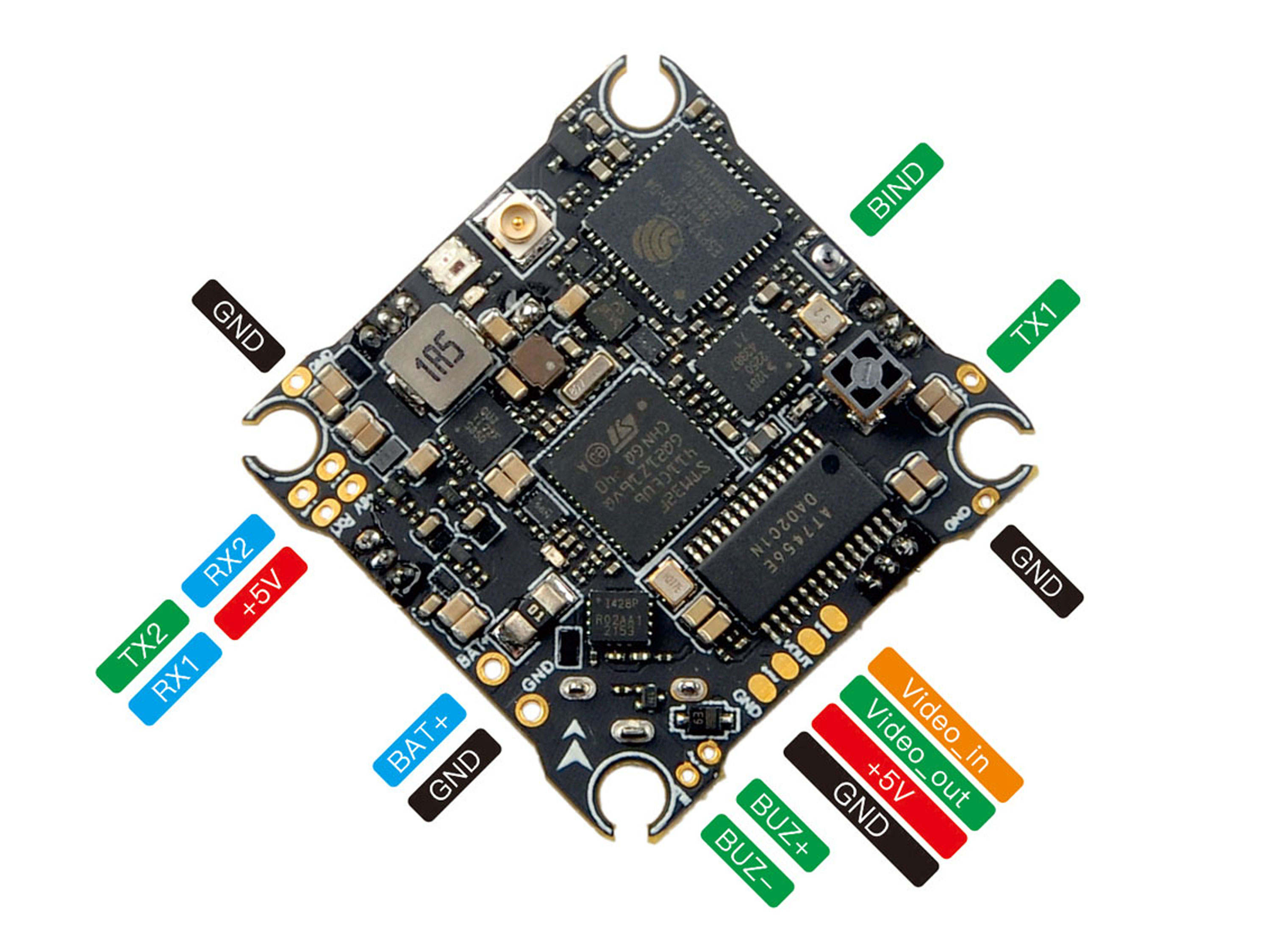 Квадрокоптер Happymodel Mobula8 UART Whoop 2S (ELRS 2.4ГГц) (світлина #5)