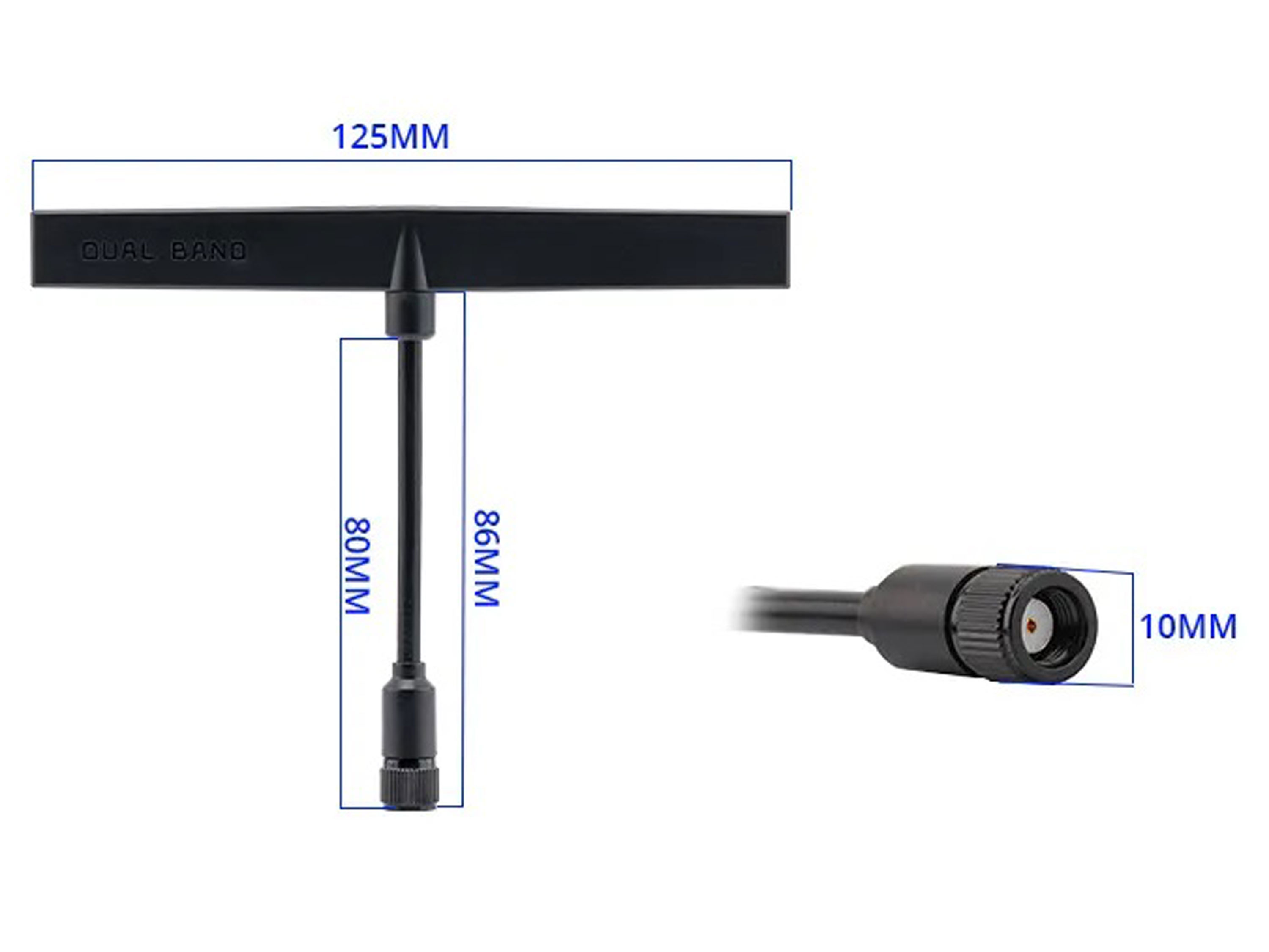 Антени Radiomaster Dual-Band T-Type (2.4GHz/900MHz) 2шт (світлина #4)
