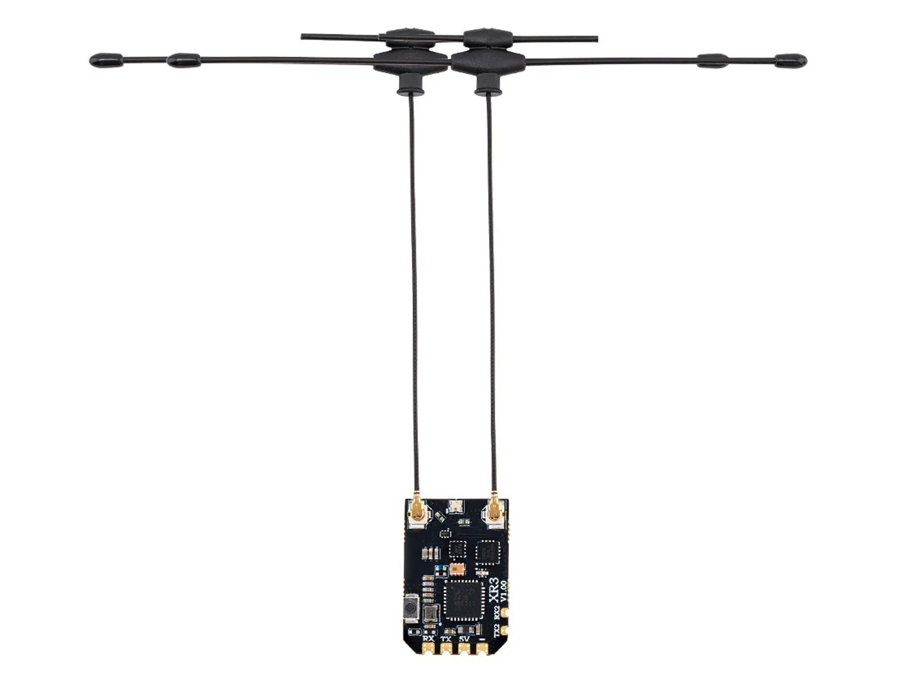 Приймач мультичастотний Radiomaster XR3 Nano ELRS (антена 2.4GHz/900MHz) (світлина #4)