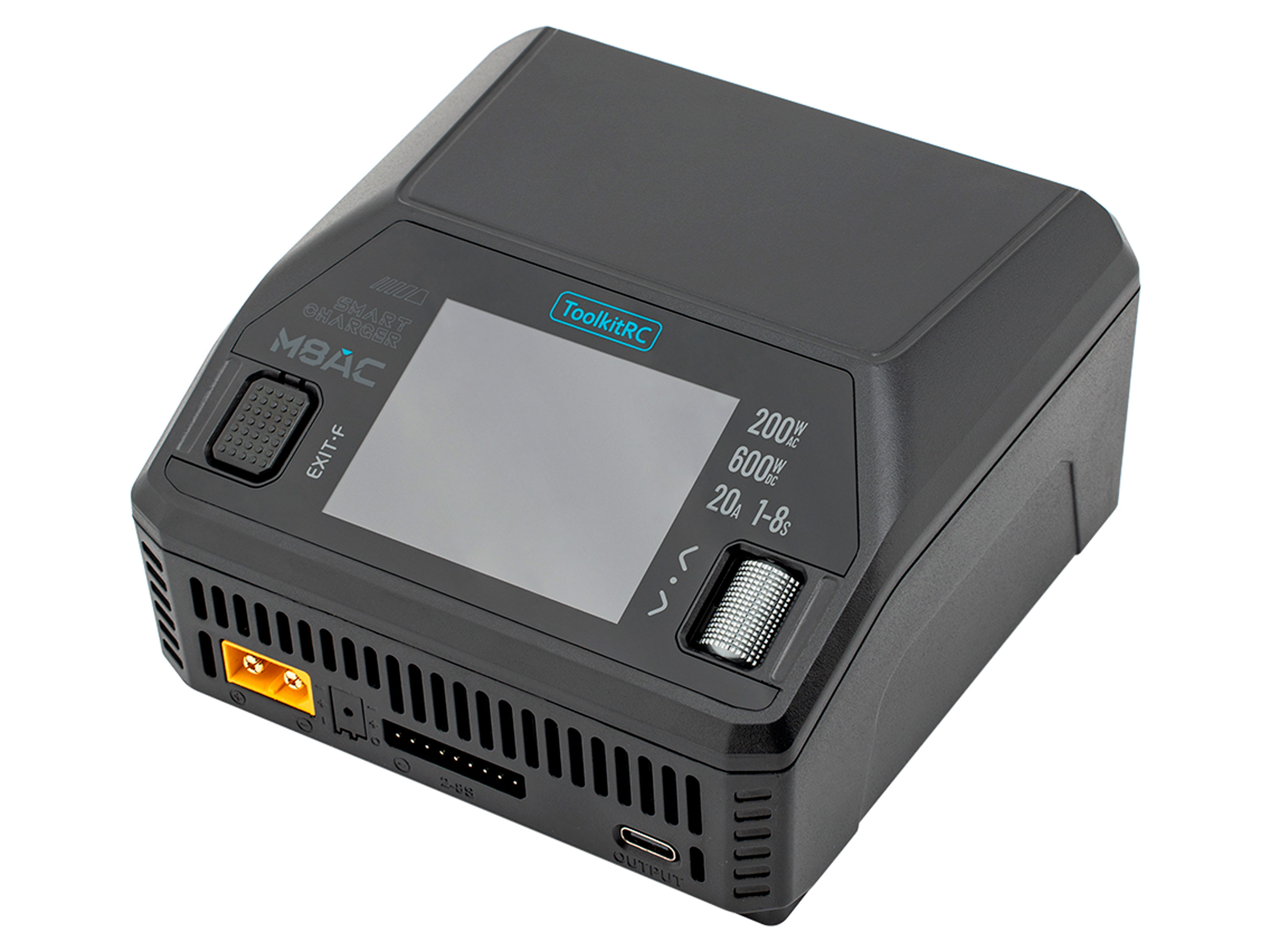 Зарядний пристрій ToolkitRC M8AC AC200W/DC600W 20A (світлина #1)
