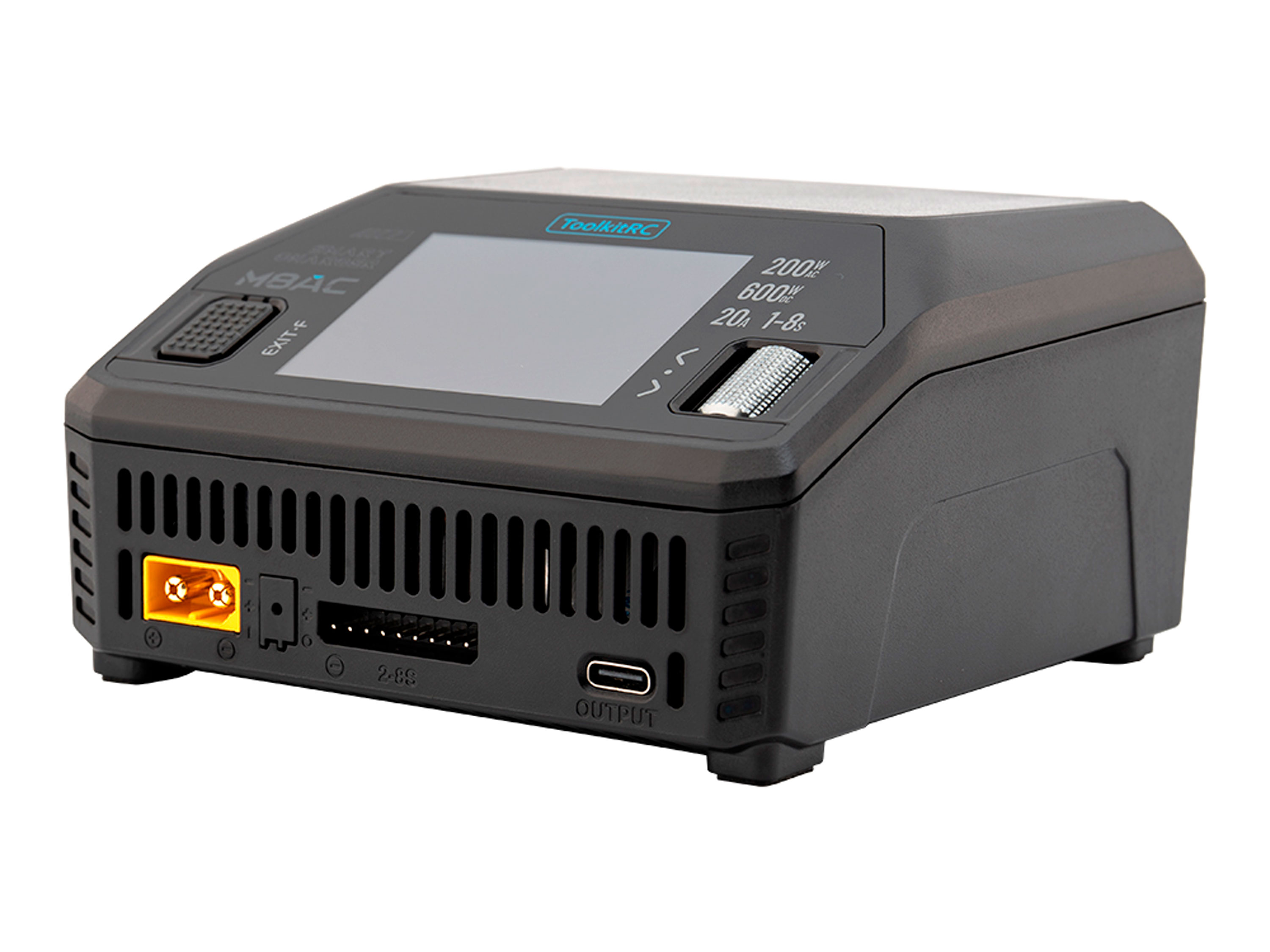 Зарядний пристрій ToolkitRC M8AC AC200W/DC600W 20A (світлина #2)