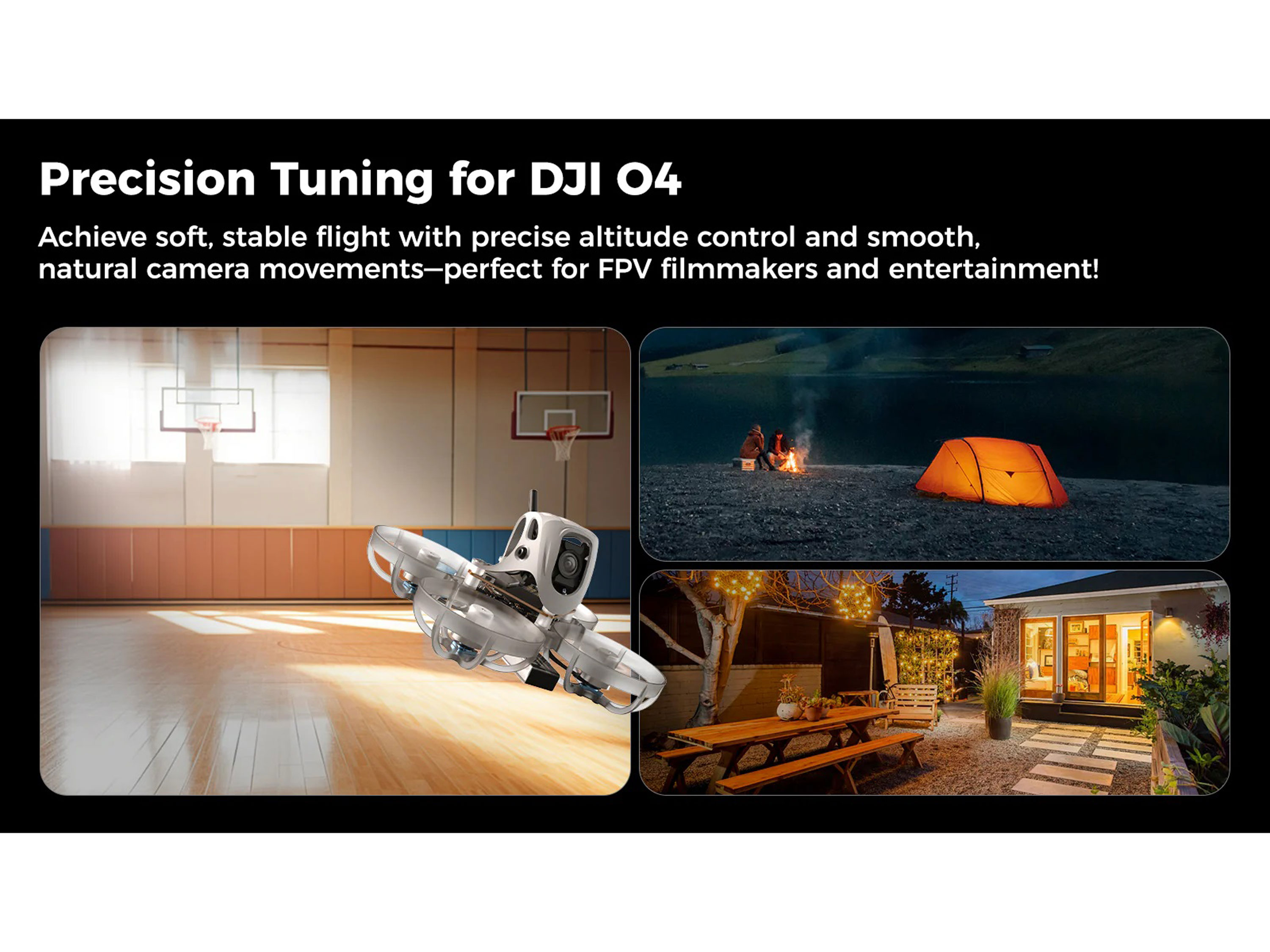 Квадрокоптер Meteor65 Pro з відеосистемою DJI O4 (ELRS 2.4ГГц) (світлина #8)