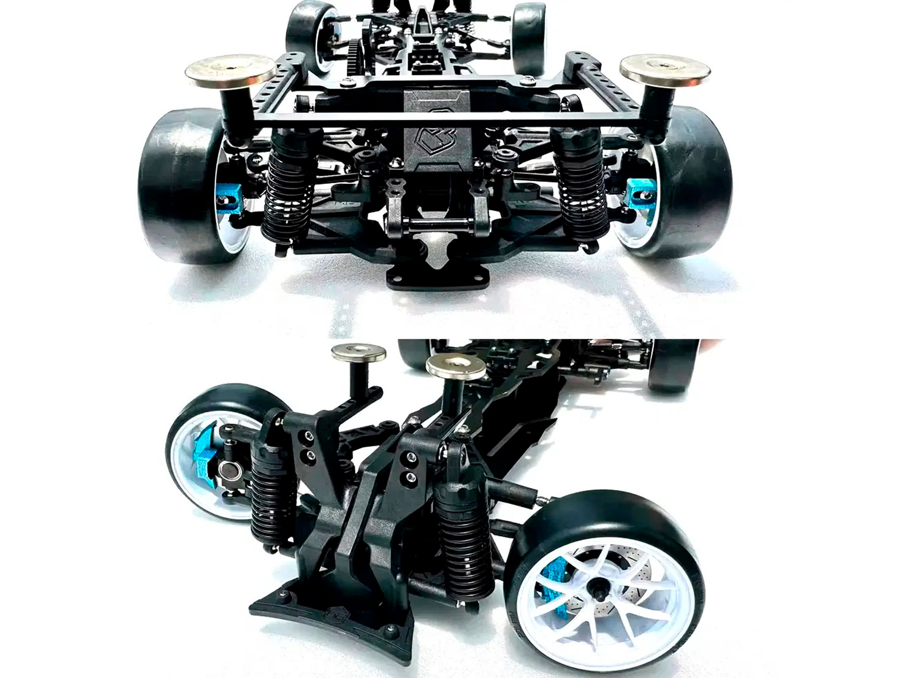 Комплект шасі для дрифту 3Racing Sakura D6 1/10 (KIT) (світлина #2)