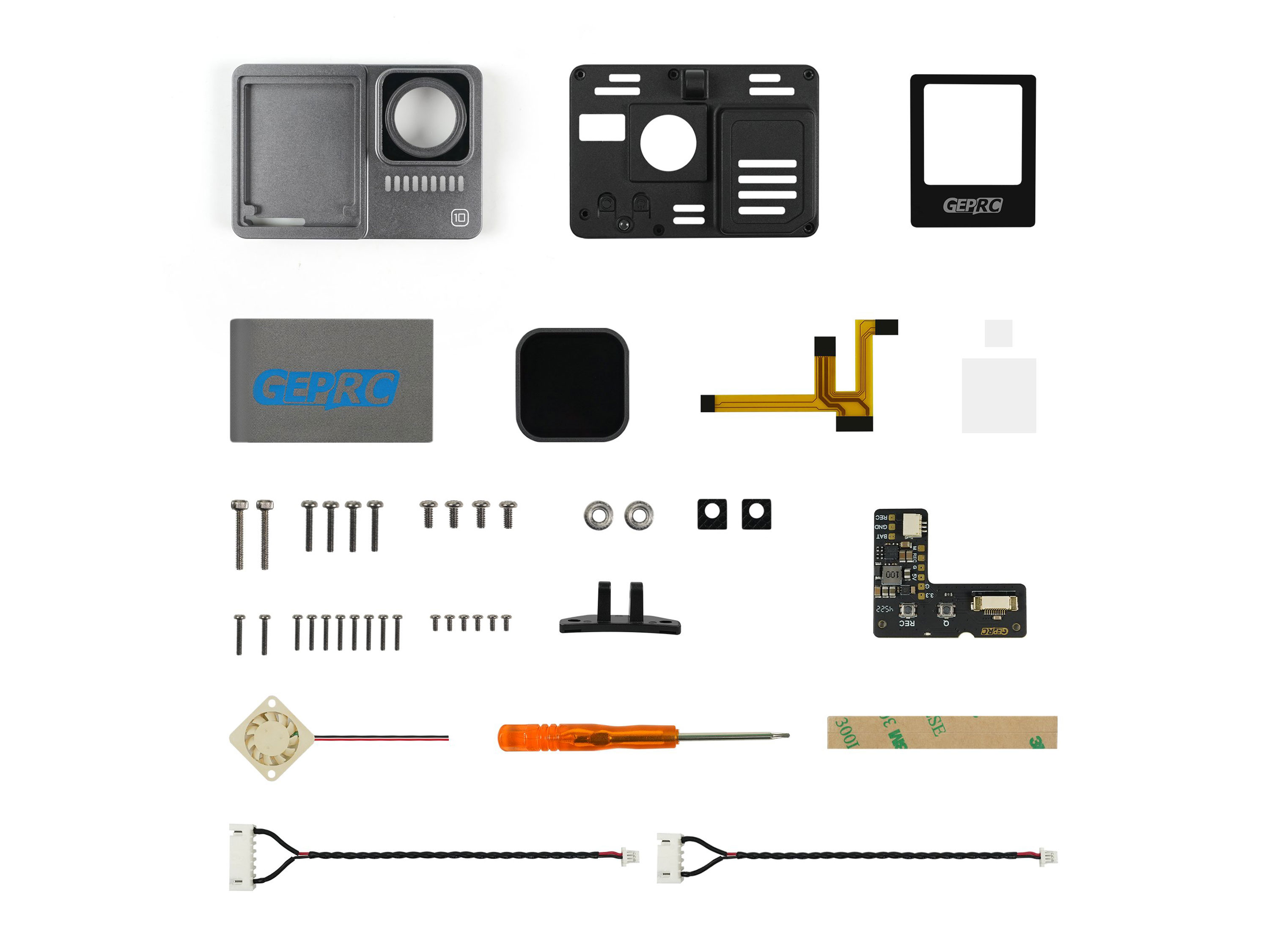 Корпус GEPRC GP10 Naked для камери GoPro HERO10 (з BEC-Board) (світлина #8)