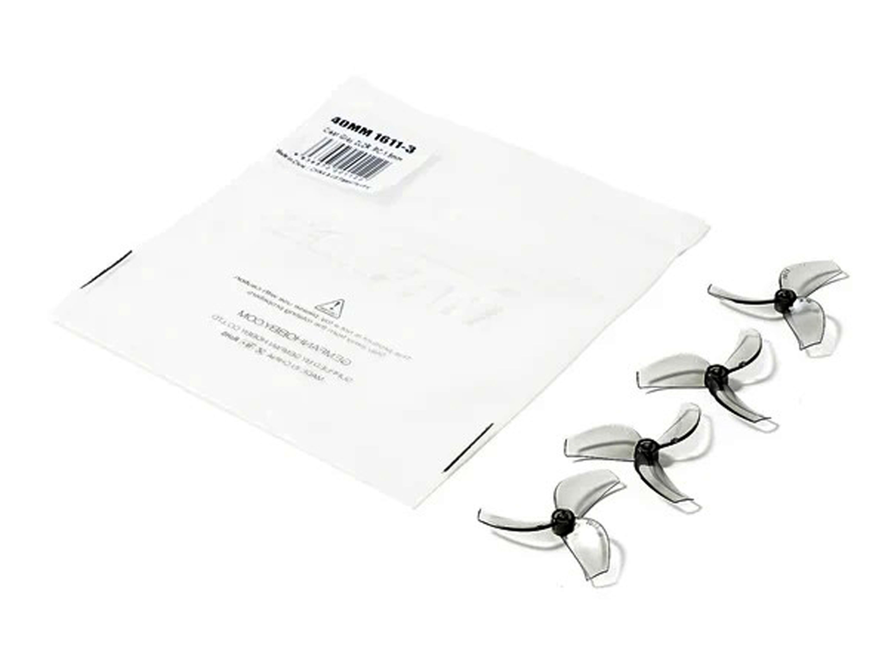 Комплект пропелерів Gemfan 1611 40мм (вал 1.5мм) (світлина #2)