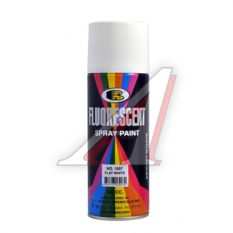 Фарба BOSNY №1007 грунт для флуросценту (Біла матова) (світлина #1)