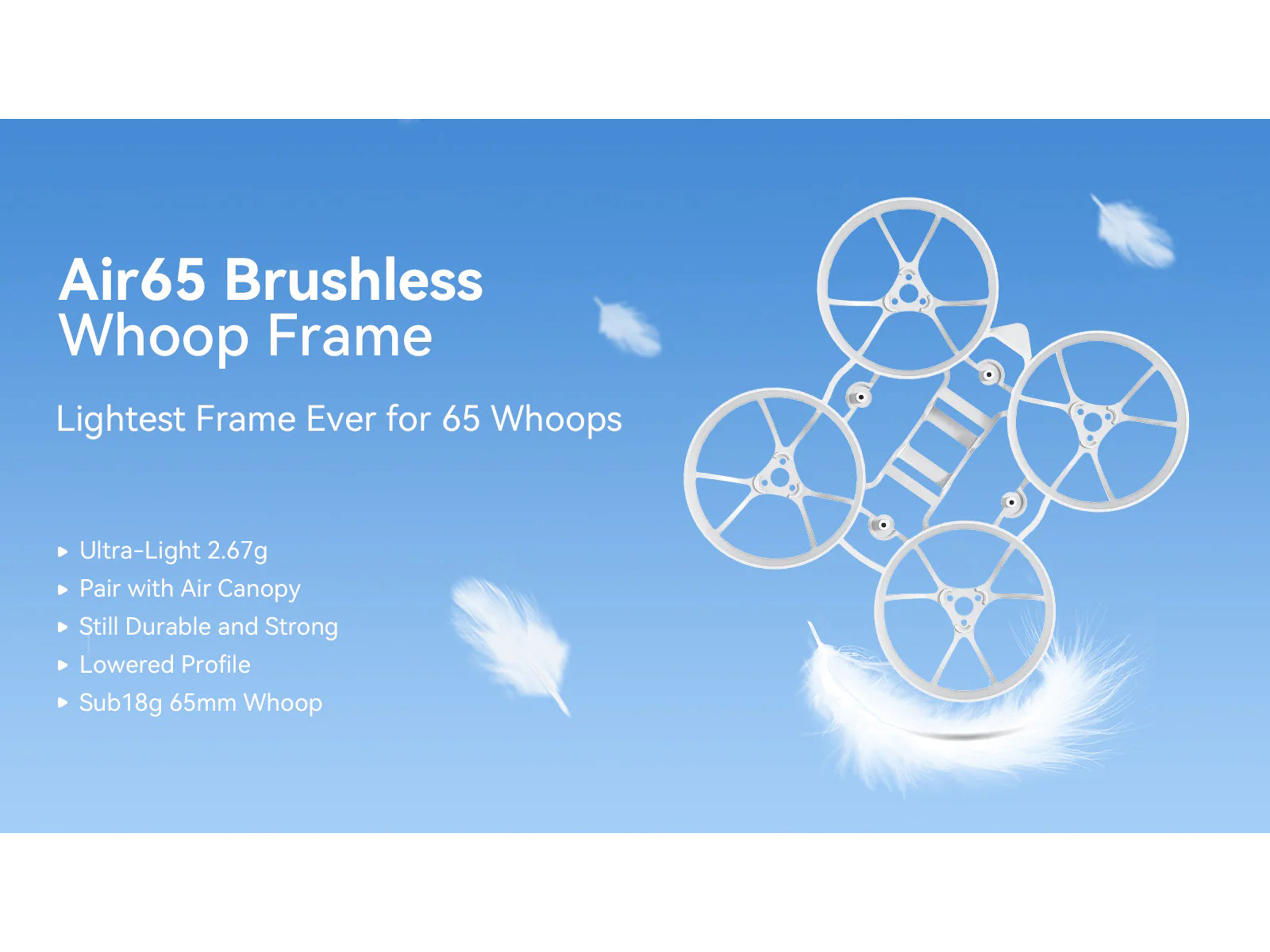 Рама BetaFPV Air65 Whoop (Black) (світлина #4)