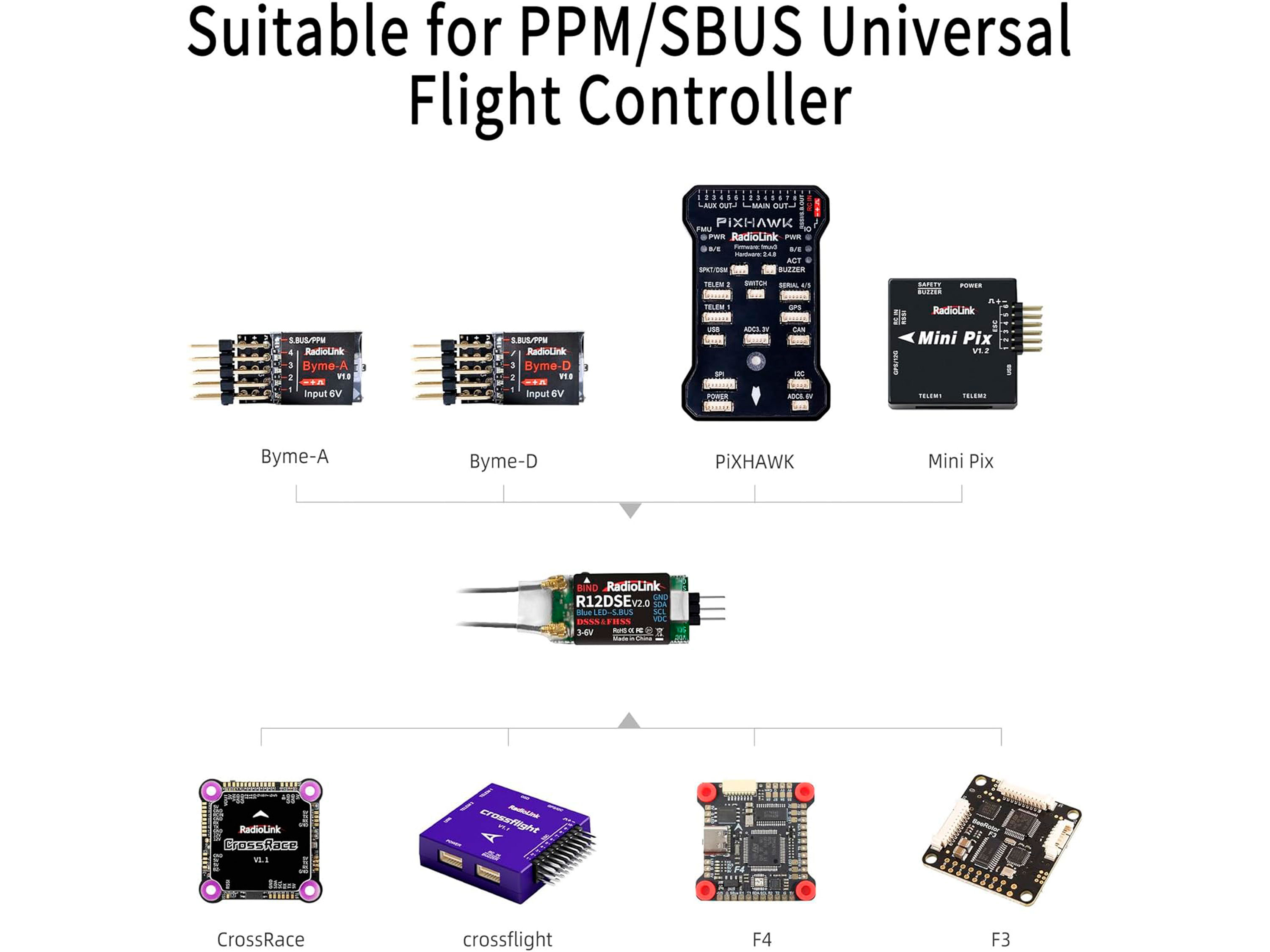 Приймач Radiolink R12DSE 12Ch (світлина #3)