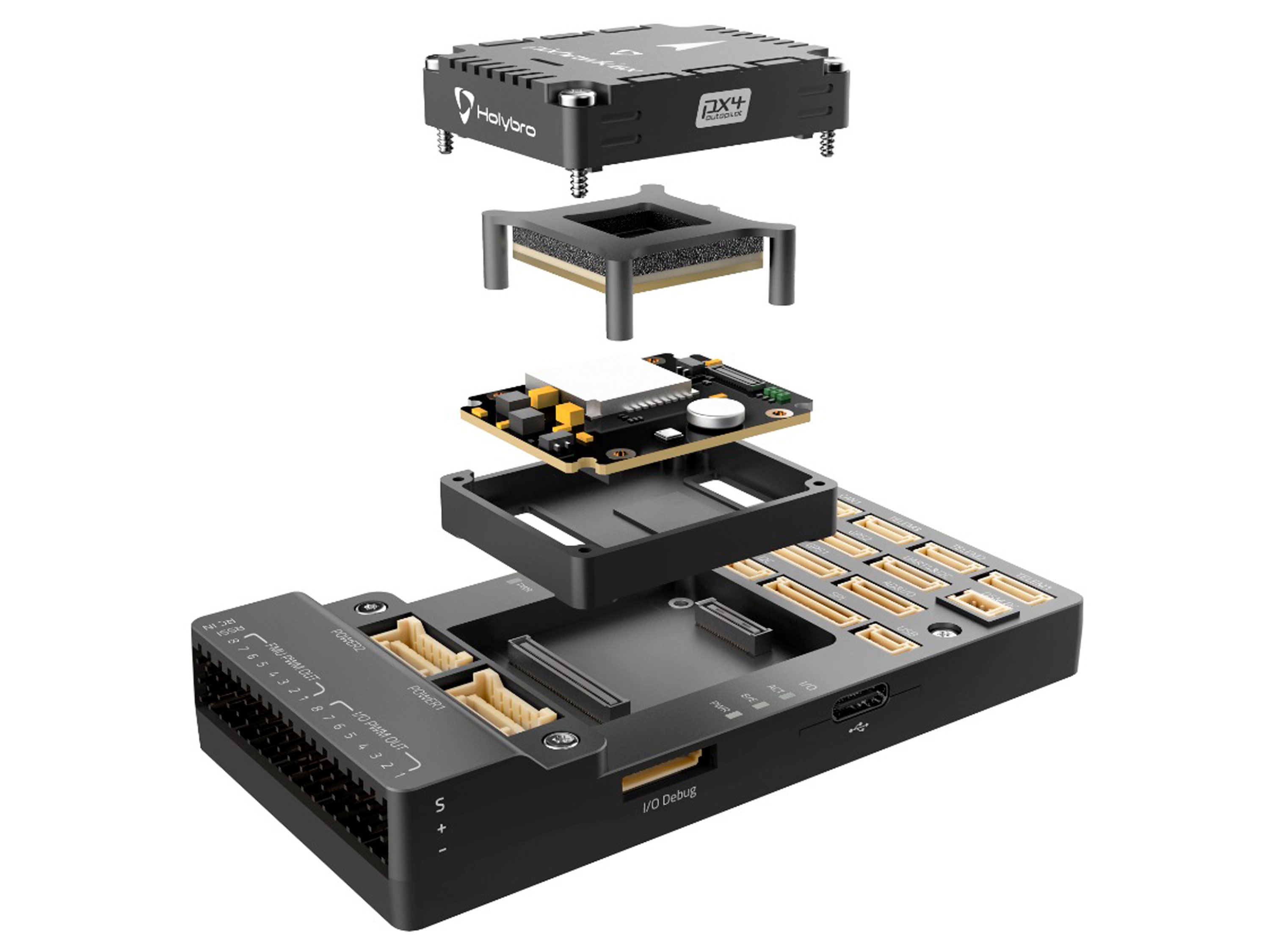 Польотний контролер Holybro Pixhawk 6X (Standard Set) (світлина #6)