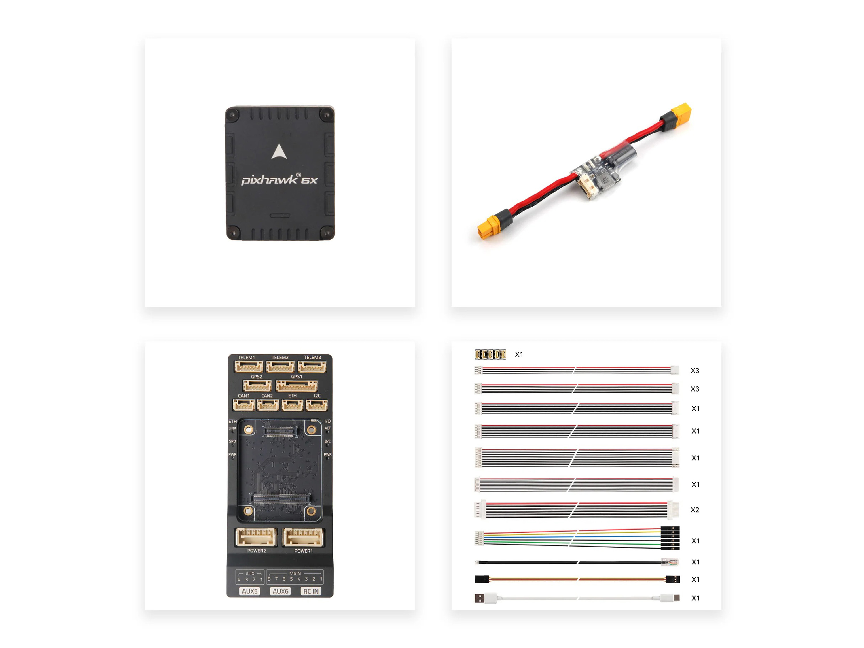 Польотний контролер Holybro Pixhawk 6X (Standard Set) (світлина #7)