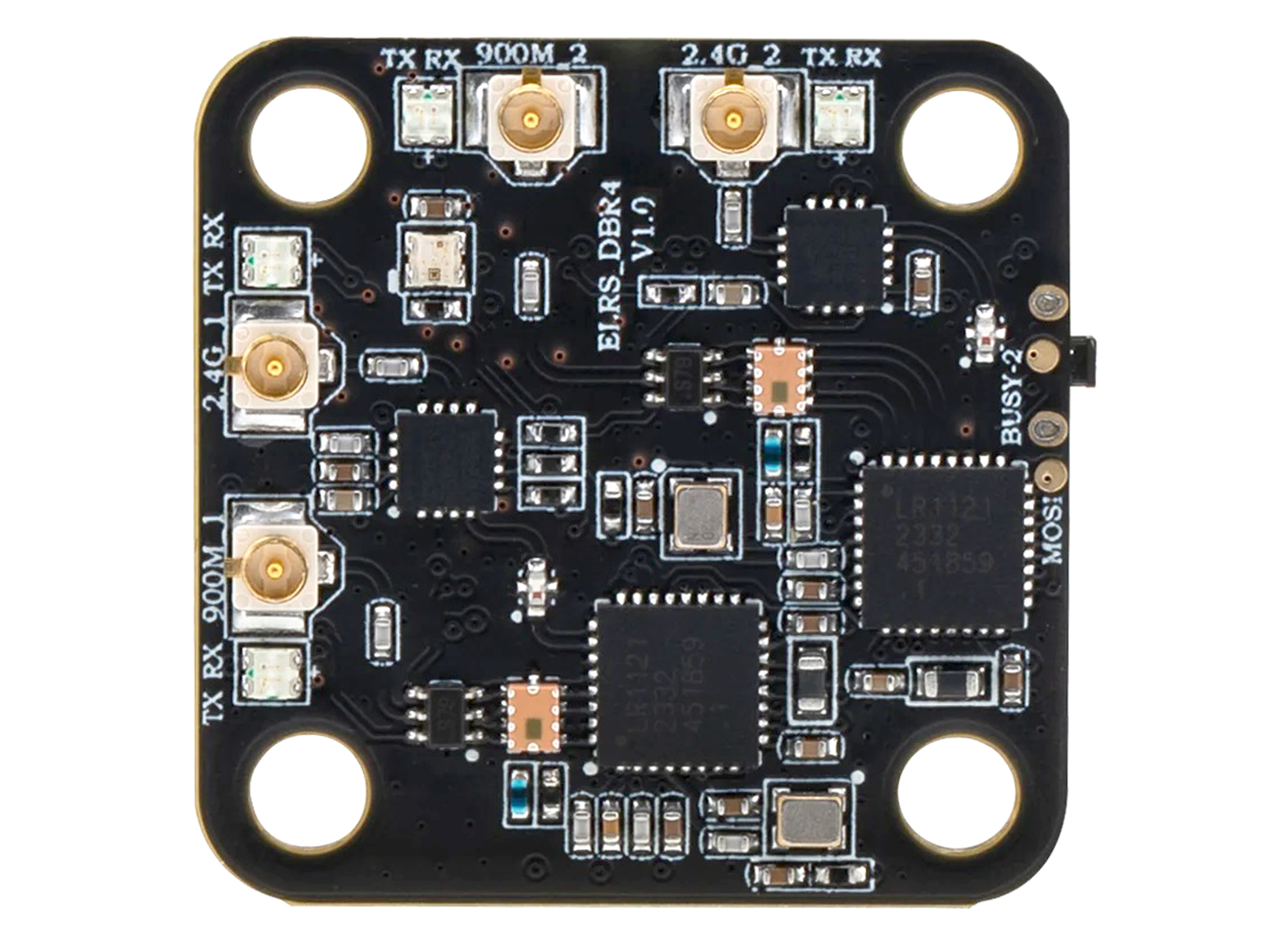Приймач Radiomaster DBR4 Gemini Xrossband ELRS (2.4GHz/915MHz) (світлина #1)