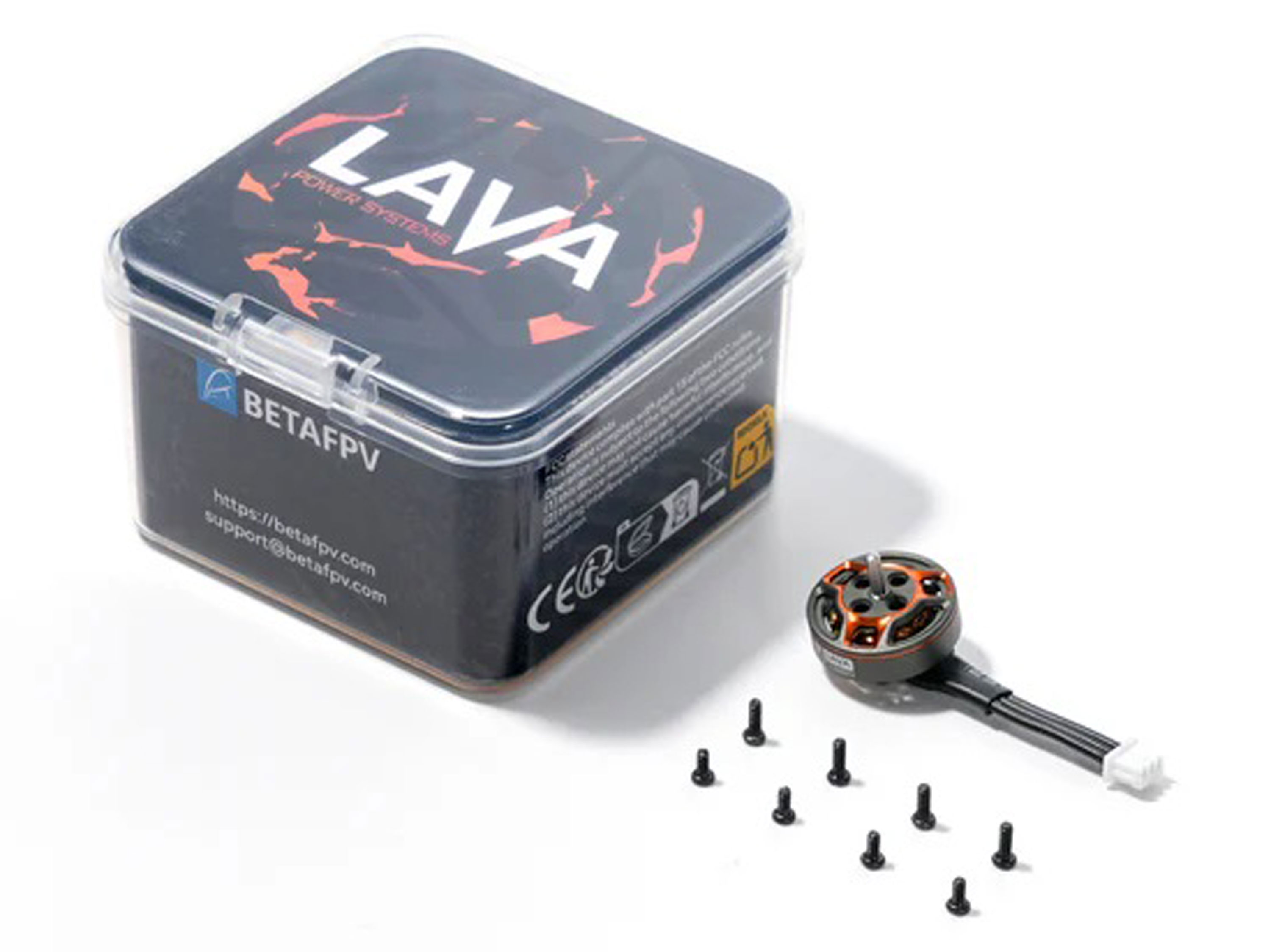 Двигун безколекторний BetaFPV LAVA 1102-14000kv (дріт 22мм) (світлина #3)