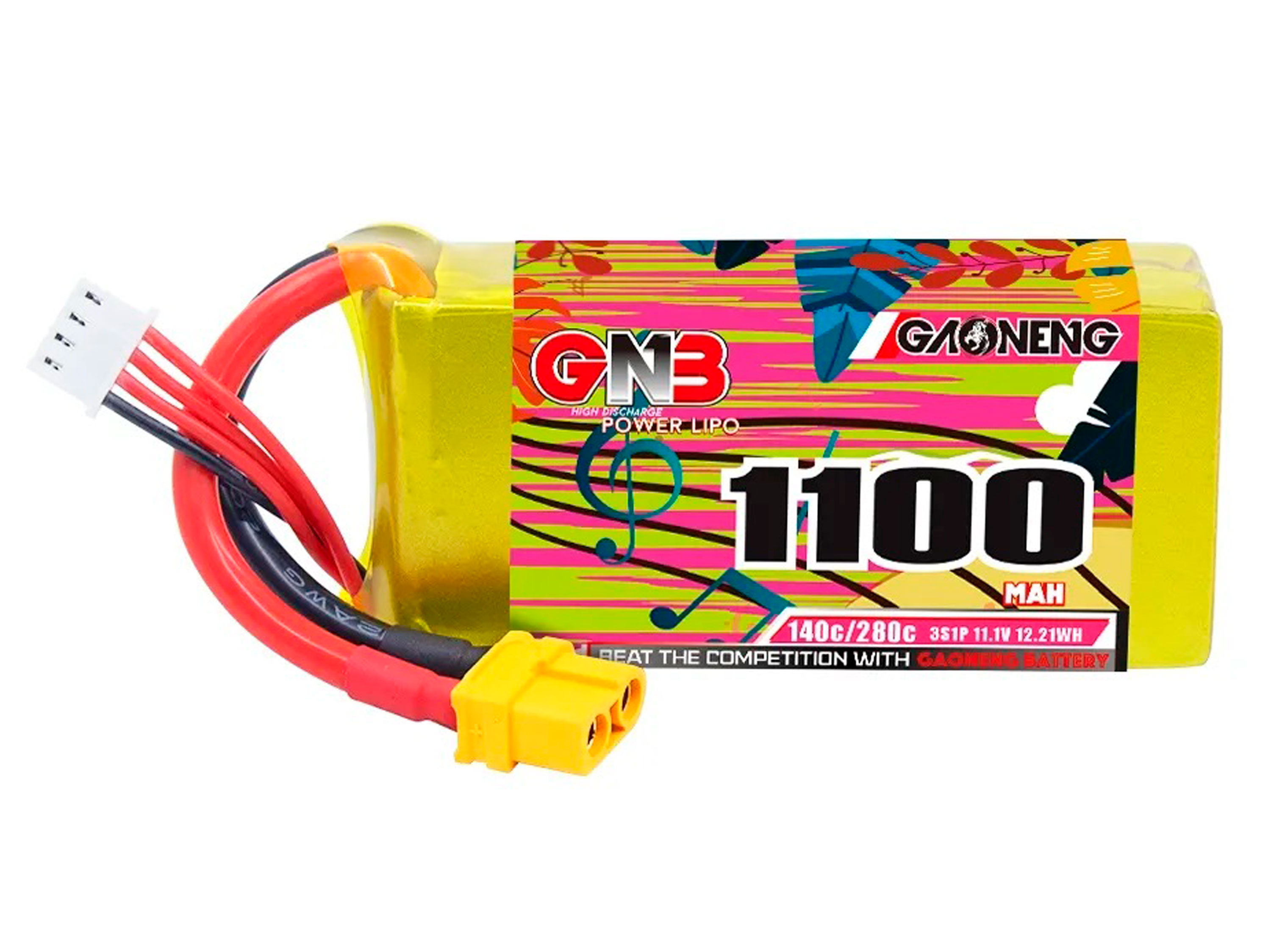 Акумулятор Gaoneng GNB 1100mAh 3S 140C (світлина #1)