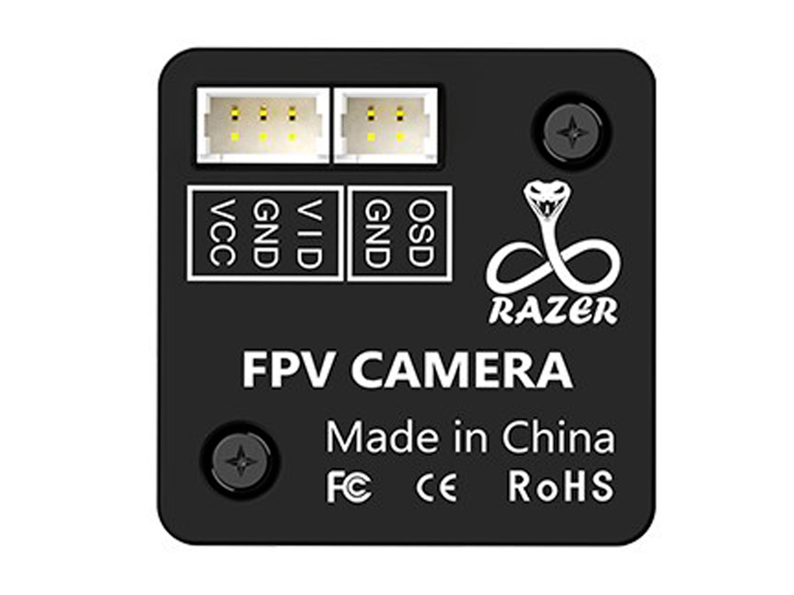 Камера Foxeer Razer Mini V3 FPV 1200TVL (чорна) (світлина #3)