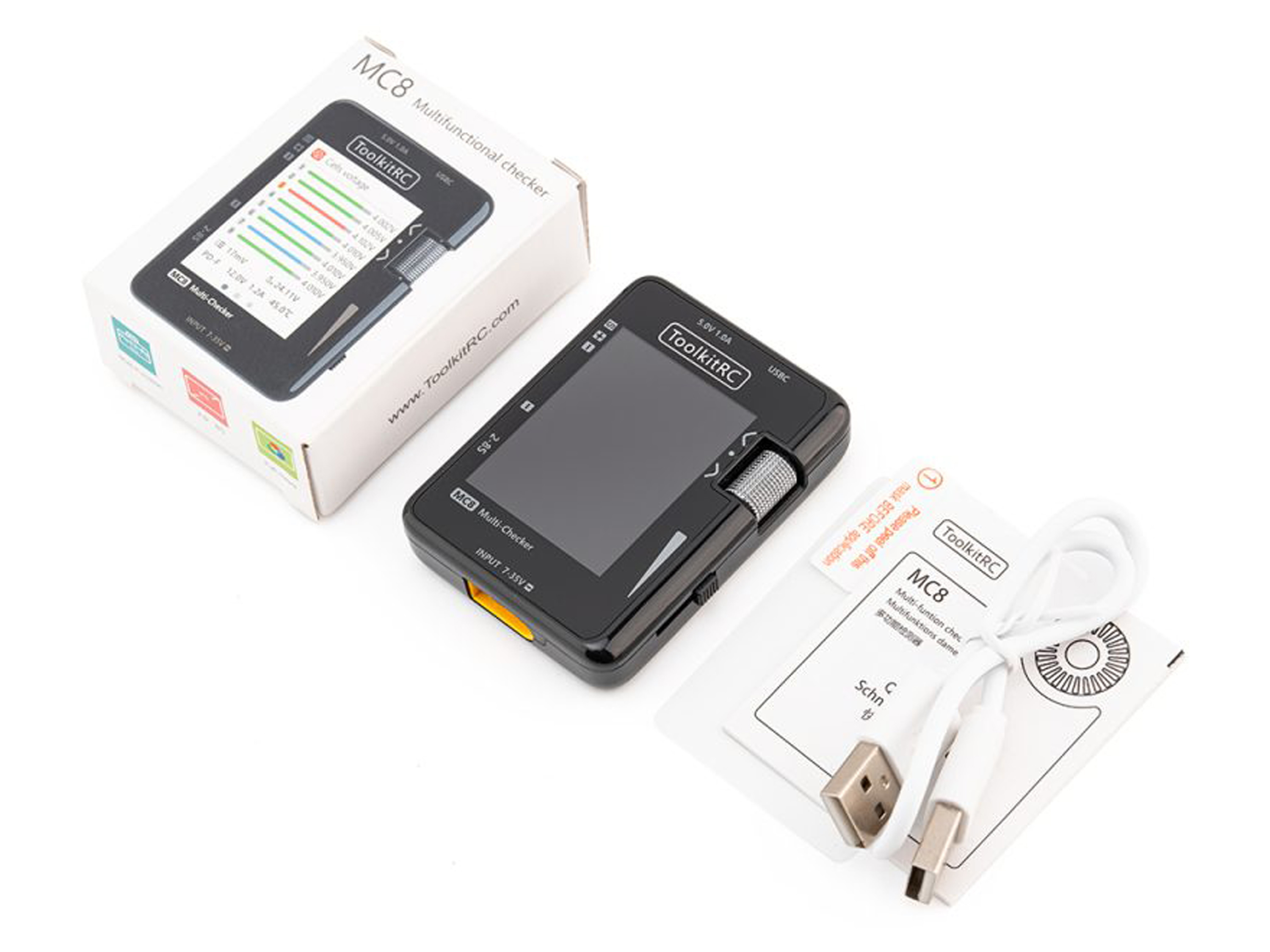 Багатофункціональний пристрій контролю акумуляторів ToolkitRC MC8 (світлина #4)