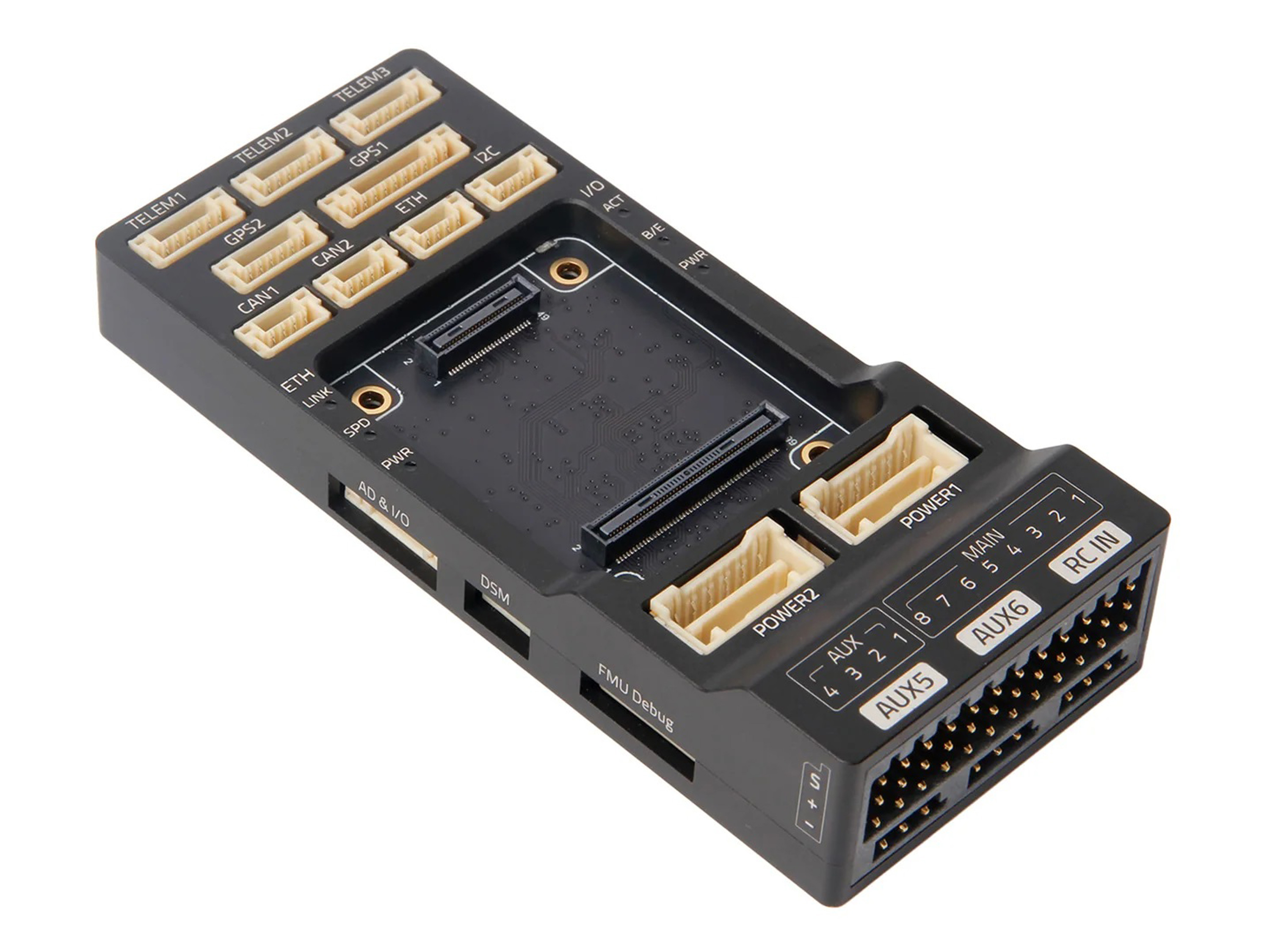 Стандартный модуль (база) Holybro V2A для Pixhawk 6X (світлина #5)