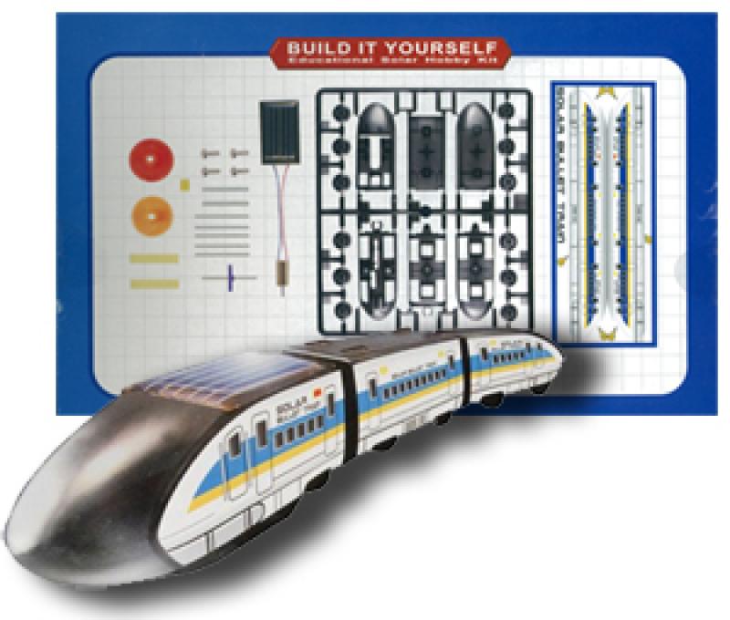 Конструктор розвиваючий Швидкісний поїзд на сонячній батареї (світлина #1)