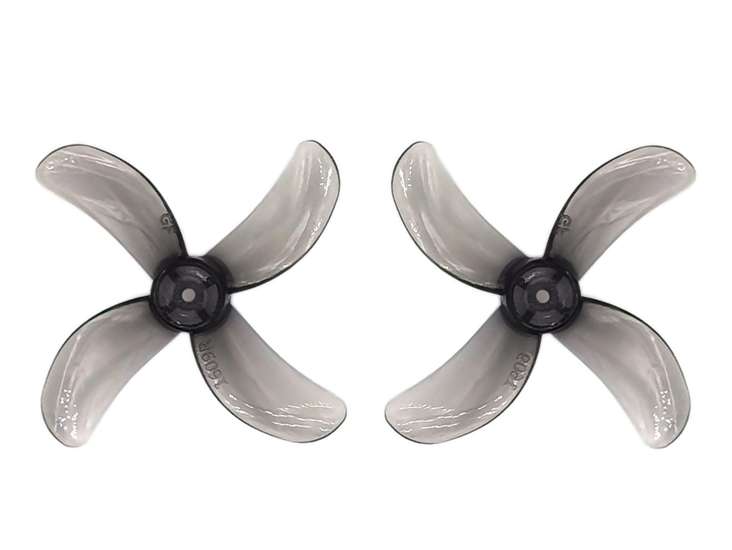Набір пропелерів Gemfan 1609-4 40мм Clear Gray 4 пари (вал 1мм) (світлина #1)