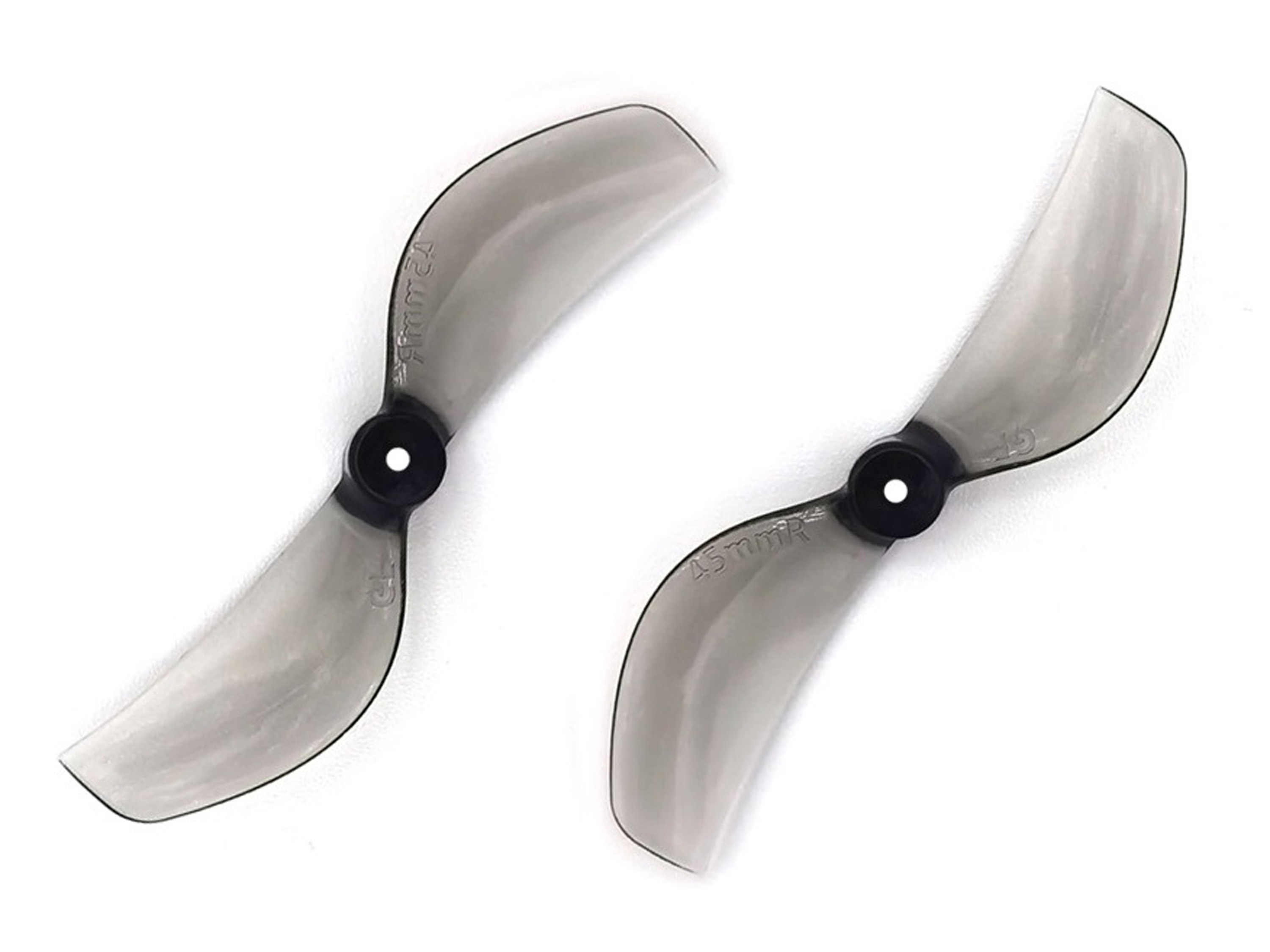 Набір пропелерів Gemfan 45мм-2 Clear Gray 4 пари (вал 1мм) (світлина #1)