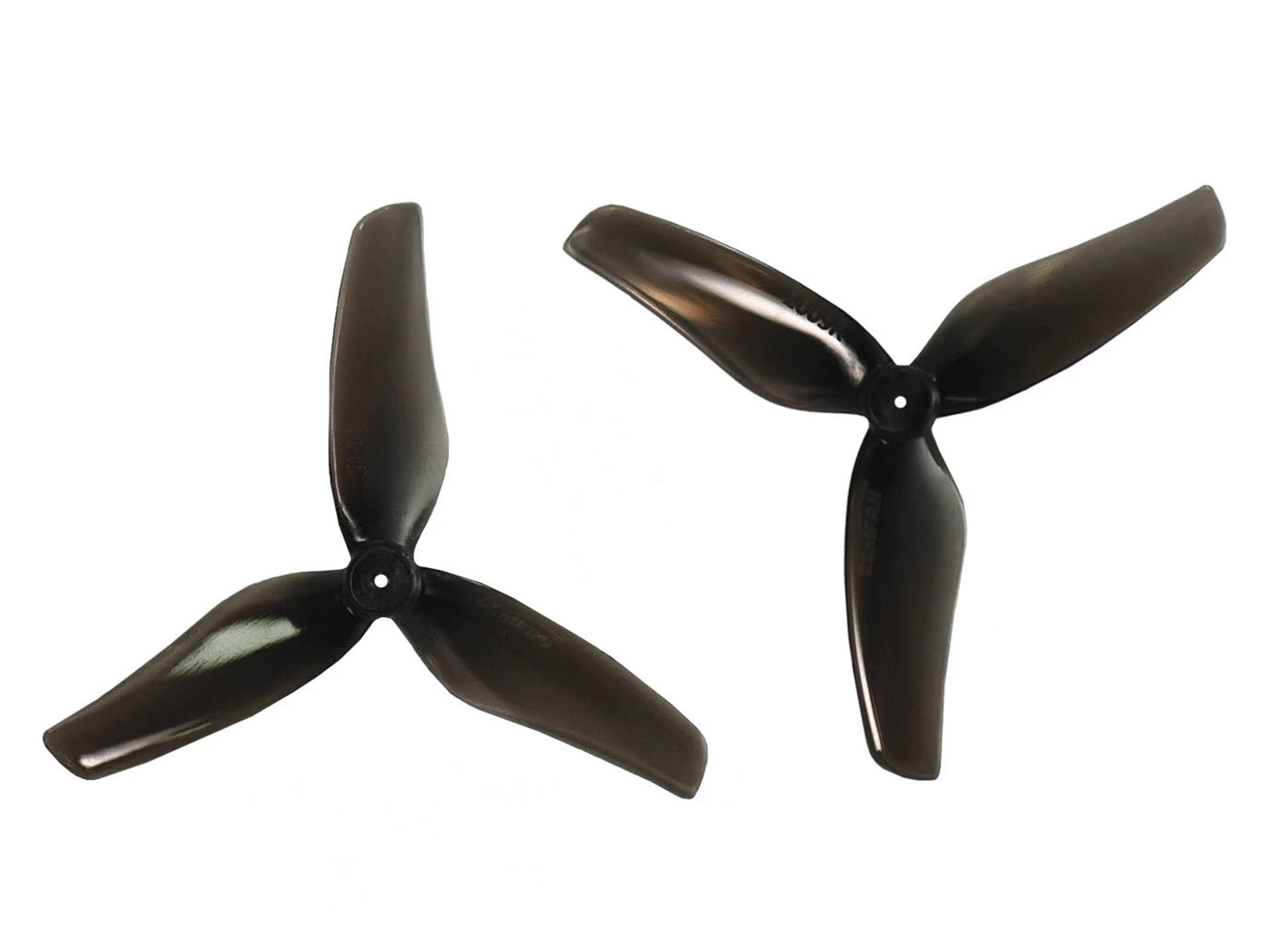 Набір пропелерів Gemfan Hurricane 2009-3 Clear Black 4 пари (вал 1мм) (світлина #1)