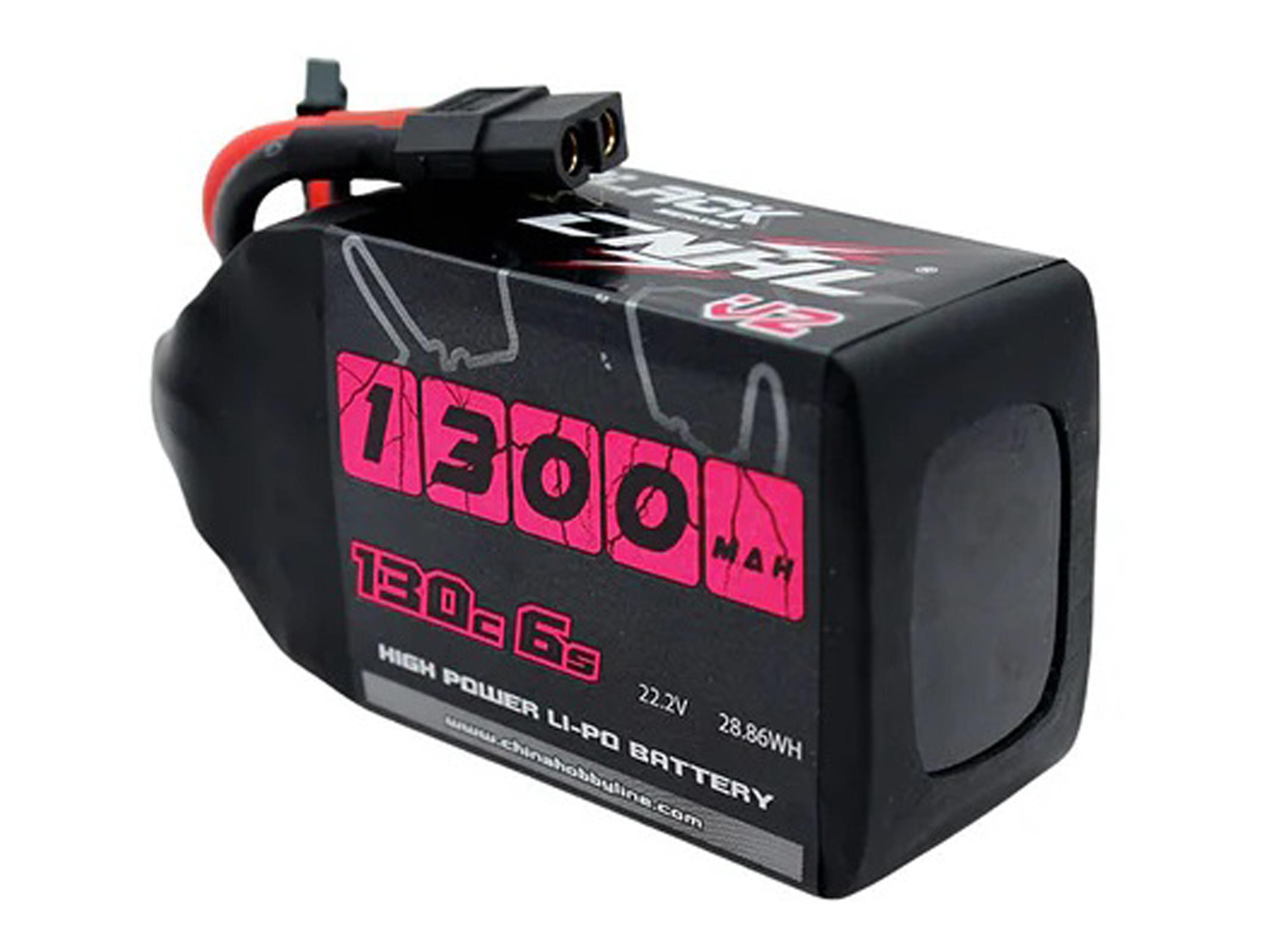 Акумулятор CNHL 1300mAh 6S 130C (Black Series) (світлина #2)